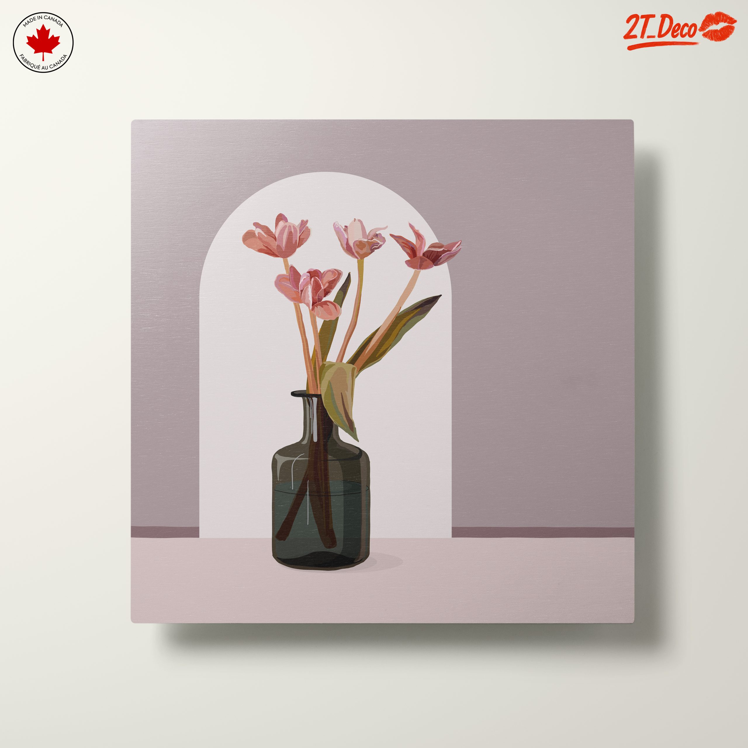 Stylized Floral Arrangement in Abstract Art - Image 10