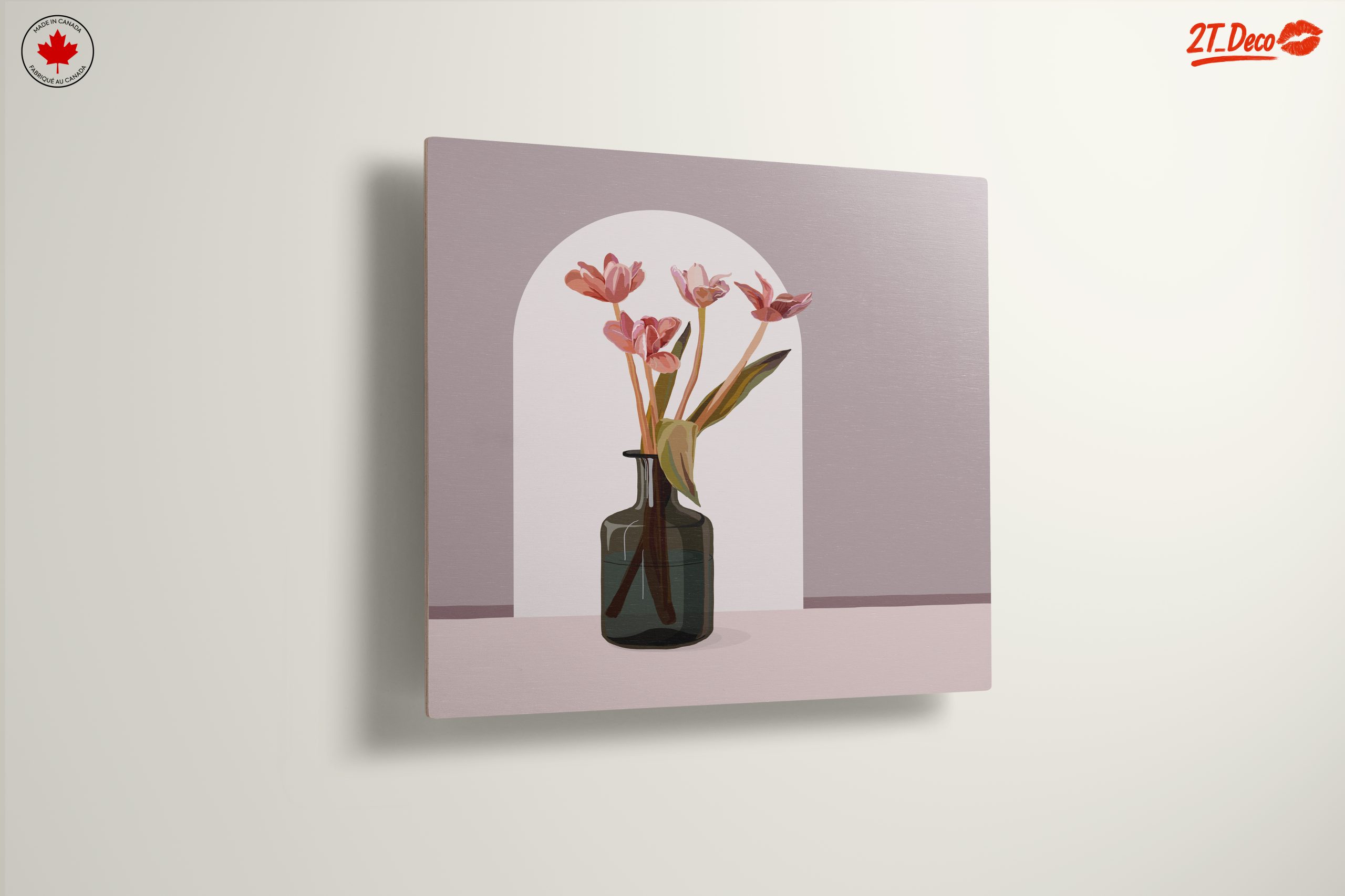 Stylized Floral Arrangement in Abstract Art - Image 13