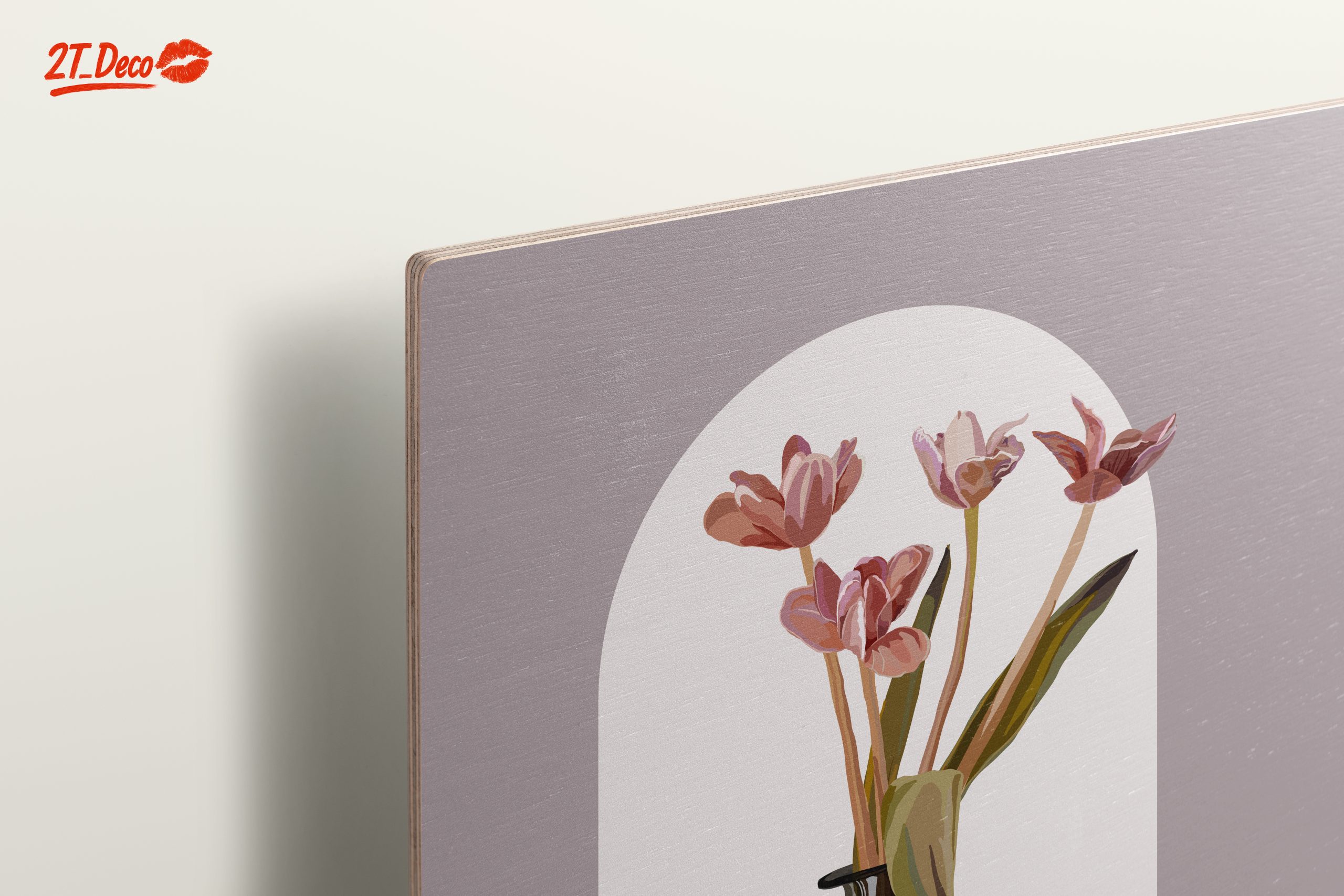 Stylized Floral Arrangement in Abstract Art - Image 15