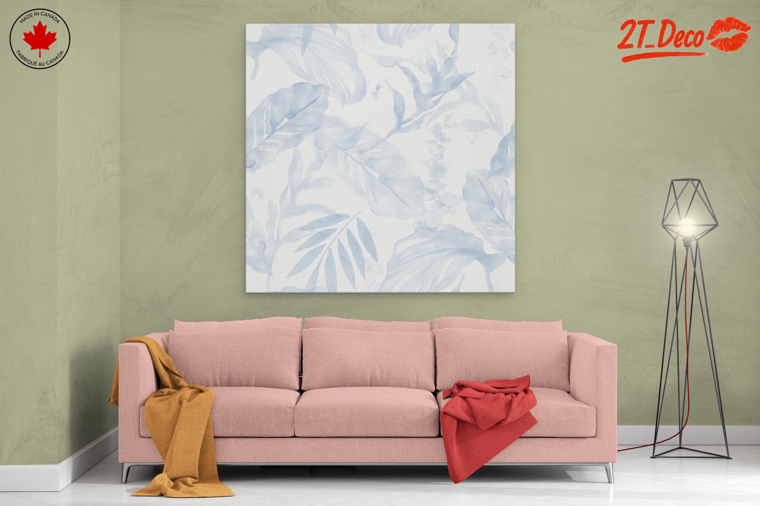 Delicate Botanical Leaf Artwork 3 - Image 2