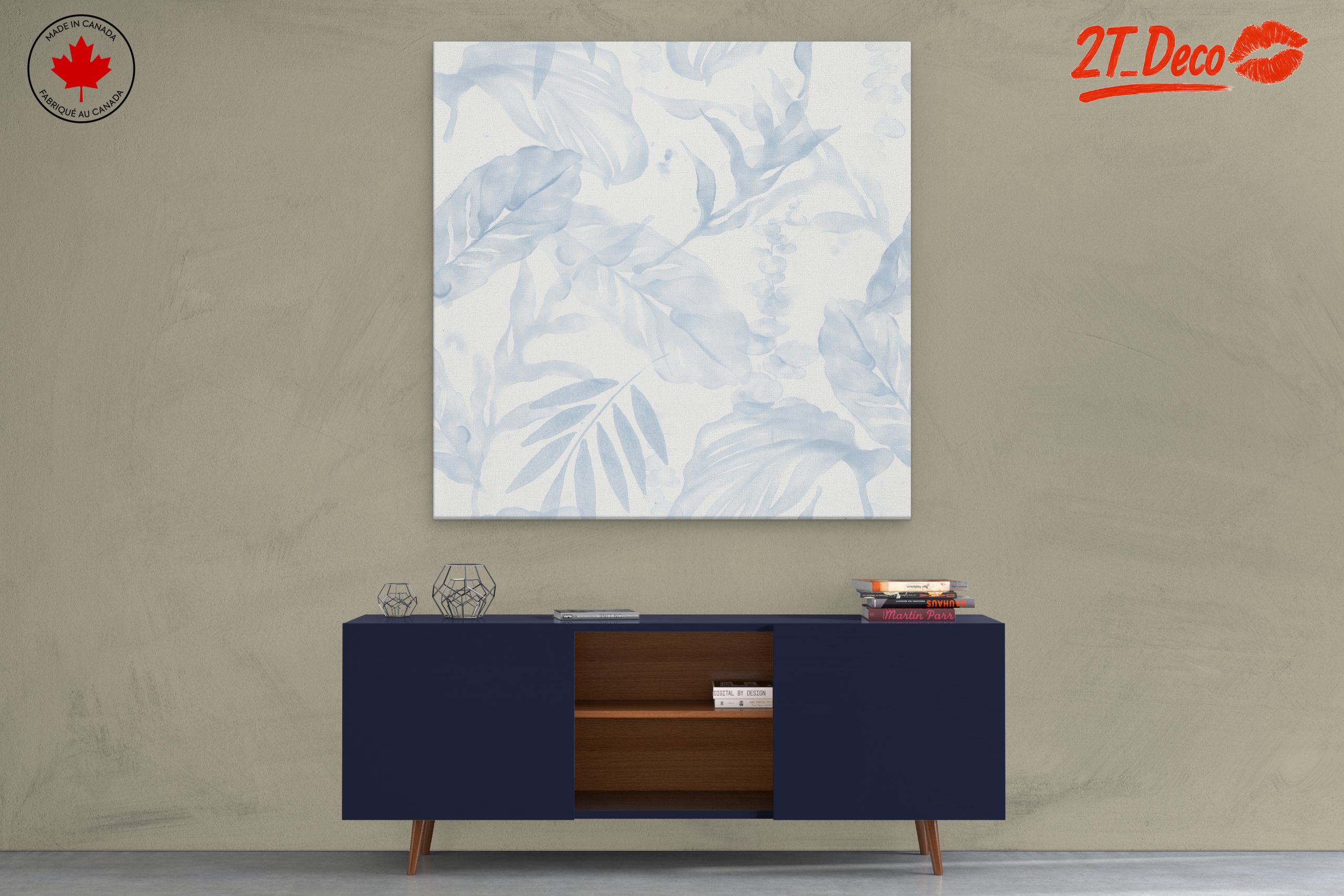 Delicate Botanical Leaf Artwork 3 - Image 3