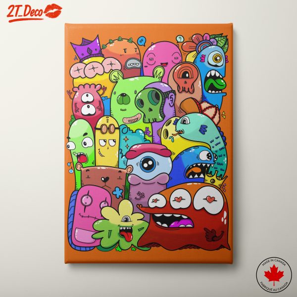 Colorful Whimsical Character Illustration