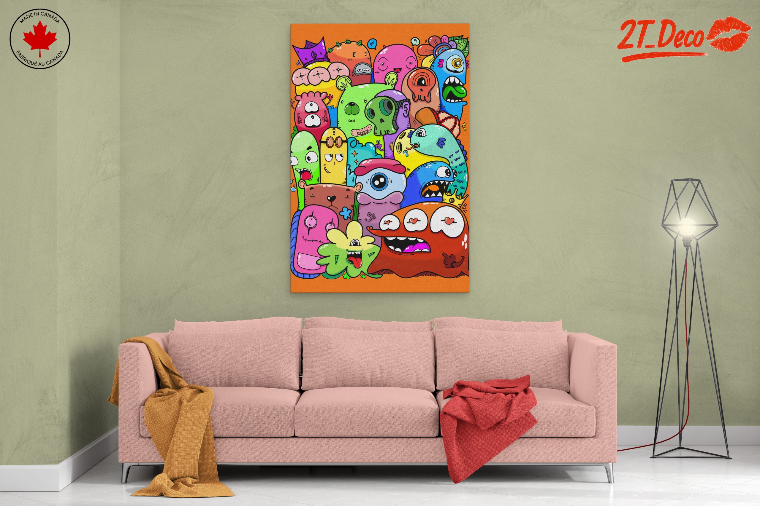 Colorful Whimsical Character Illustration - Image 2
