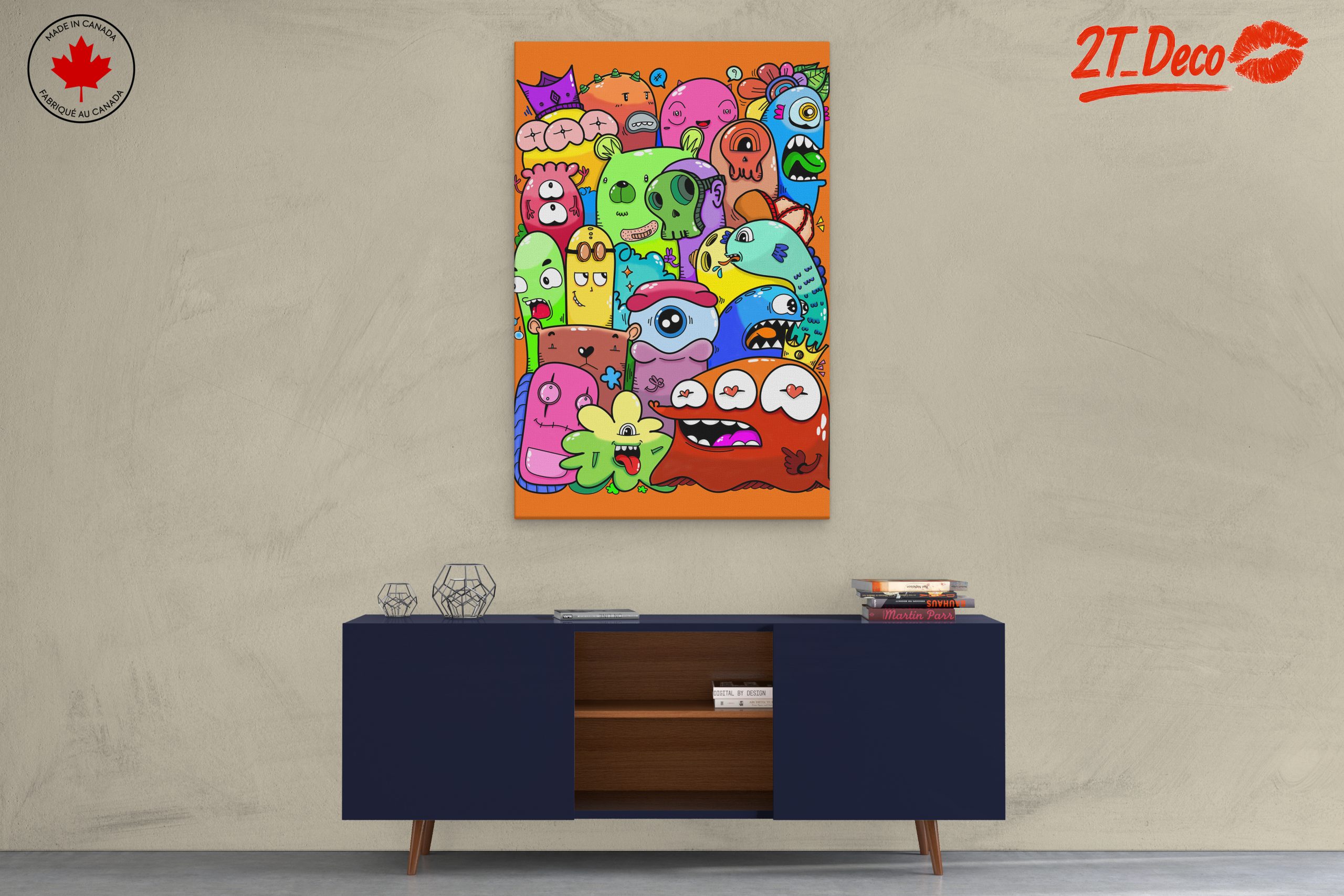 Colorful Whimsical Character Illustration - Image 3