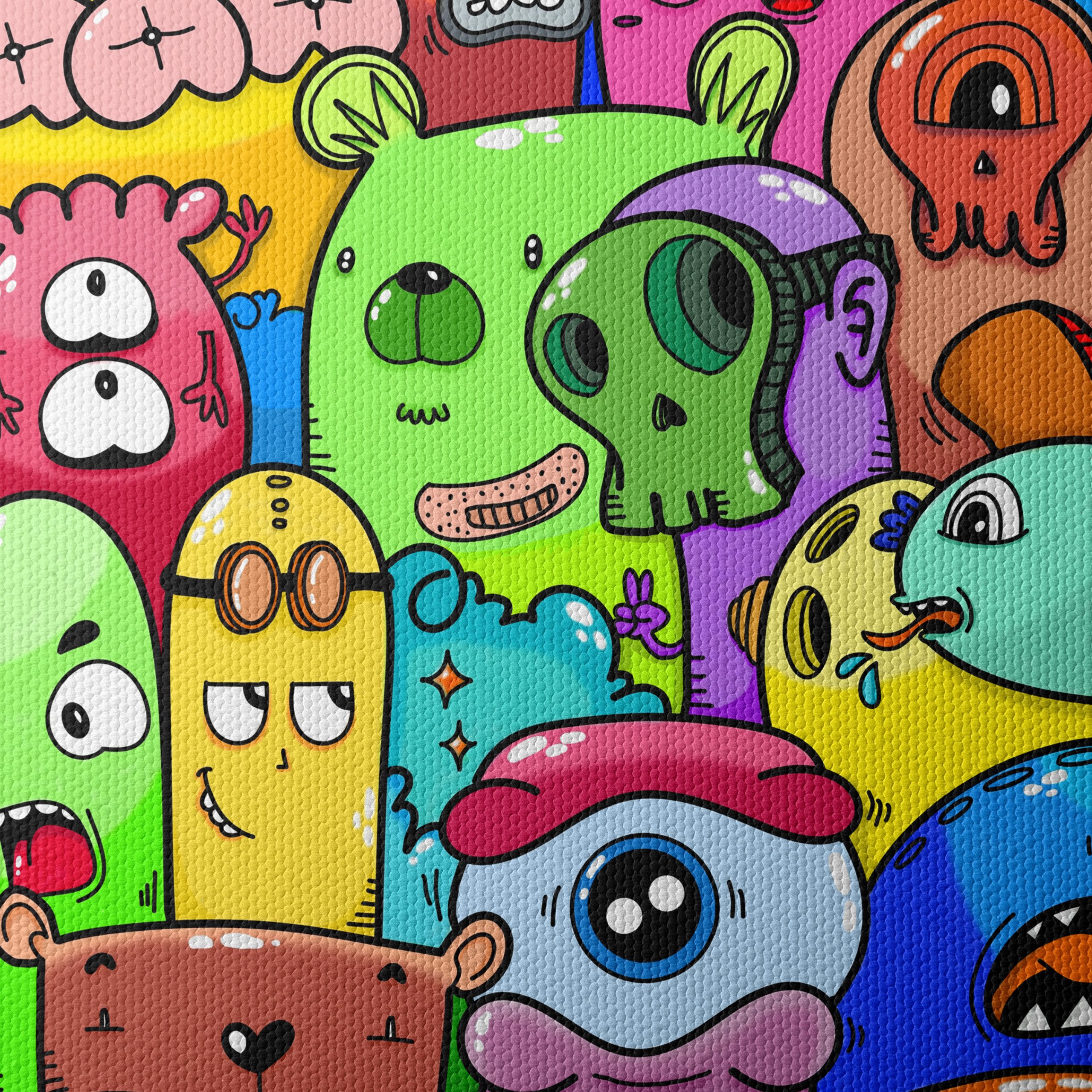 Colorful Whimsical Character Illustration - Image 4