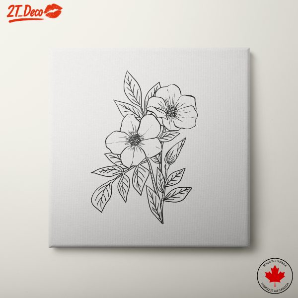 Stylized Floral Botanical Art 5