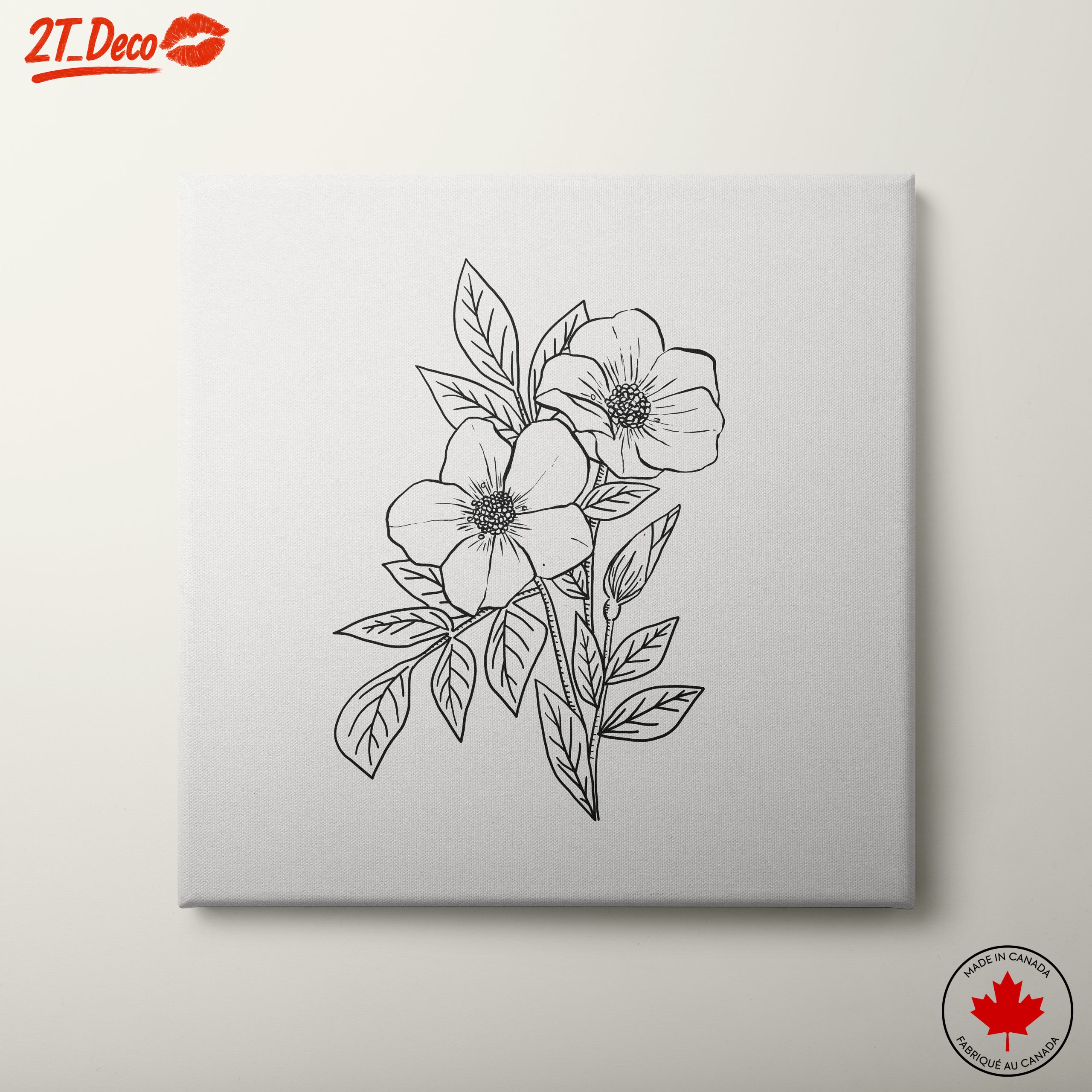 Stylized Floral Botanical Art 5