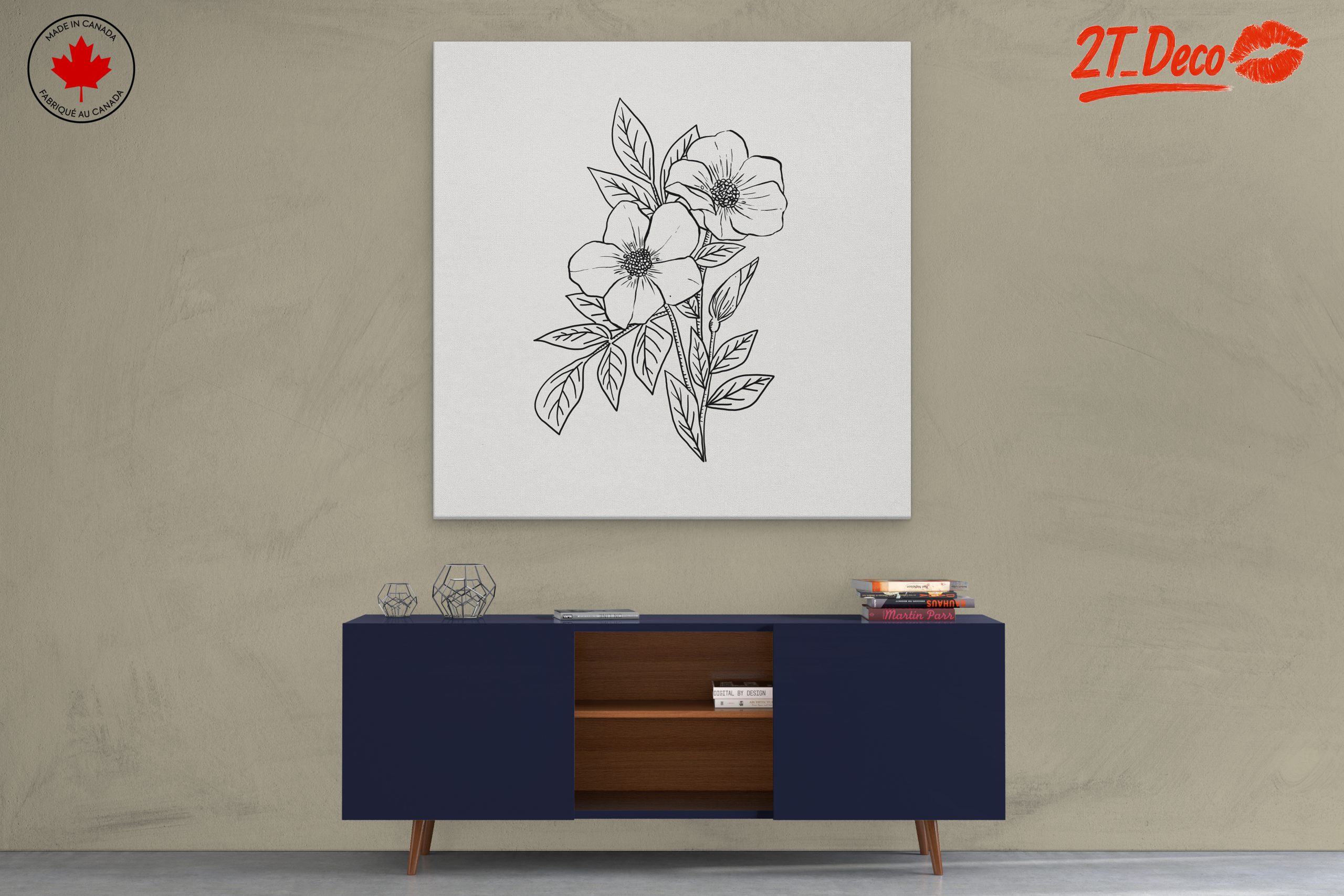 Stylized Floral Botanical Art 5 - Image 3