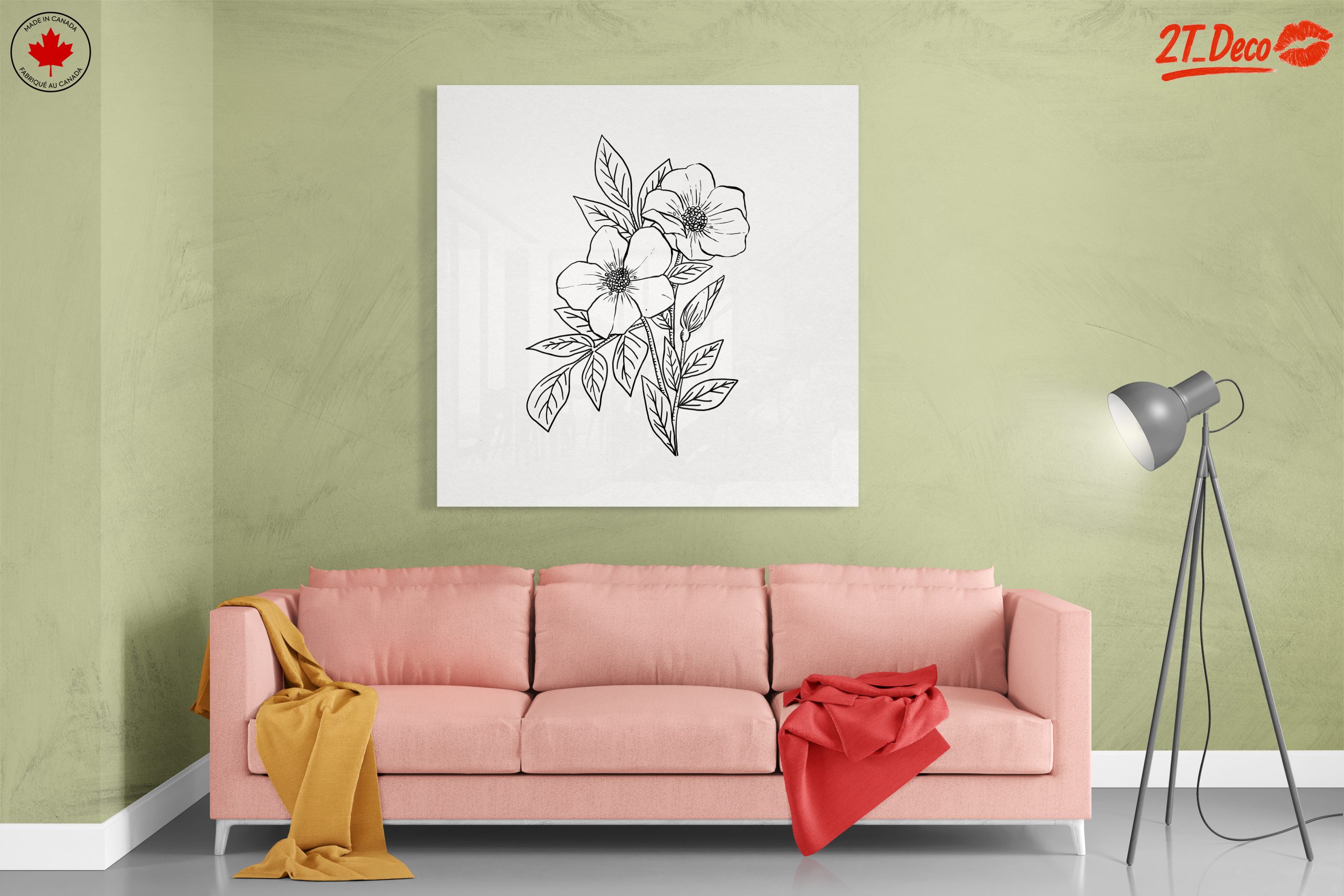 Stylized Floral Botanical Art 5 - Image 7