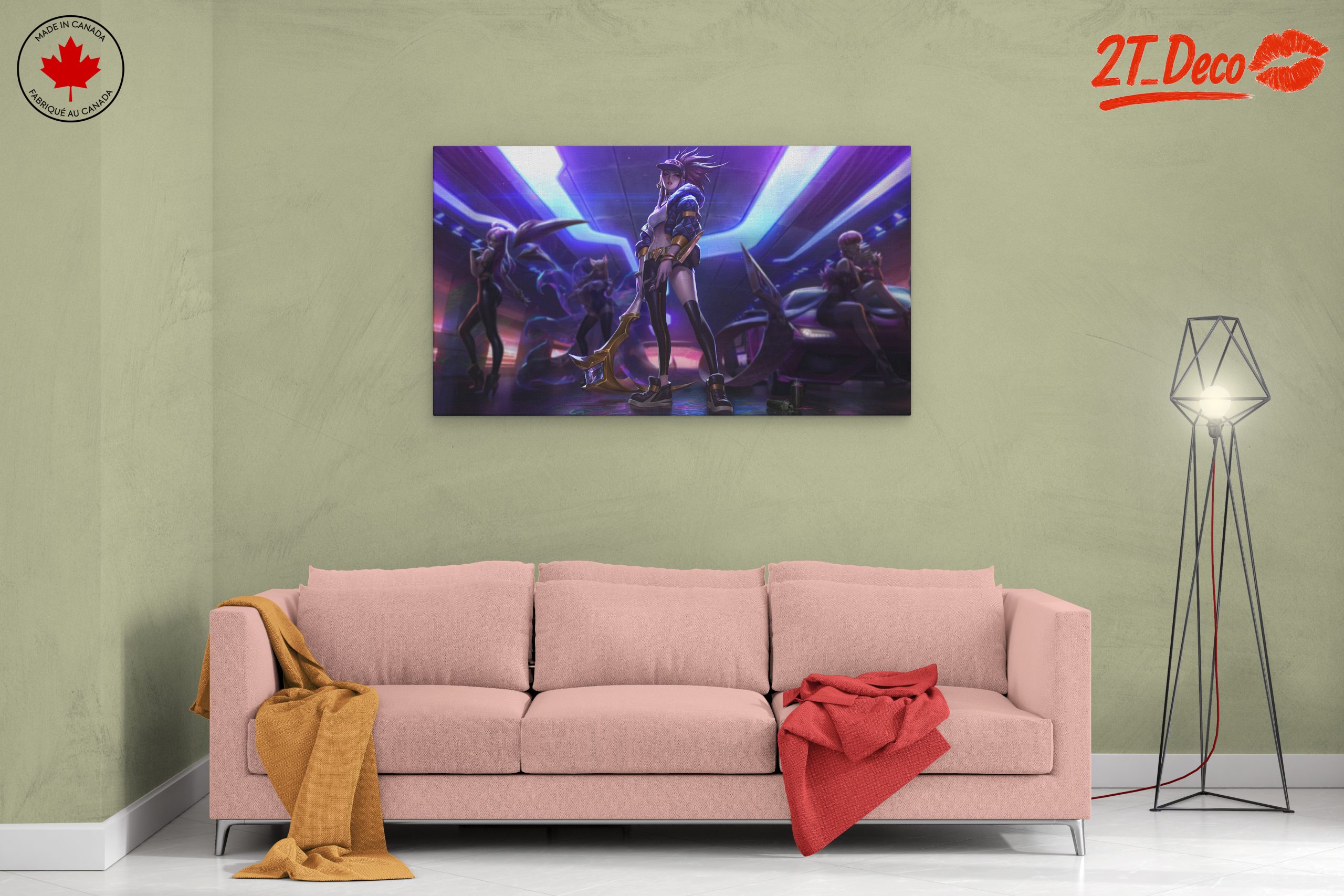 Dynamic Anime Character Art in Vivid Colors - Image 2