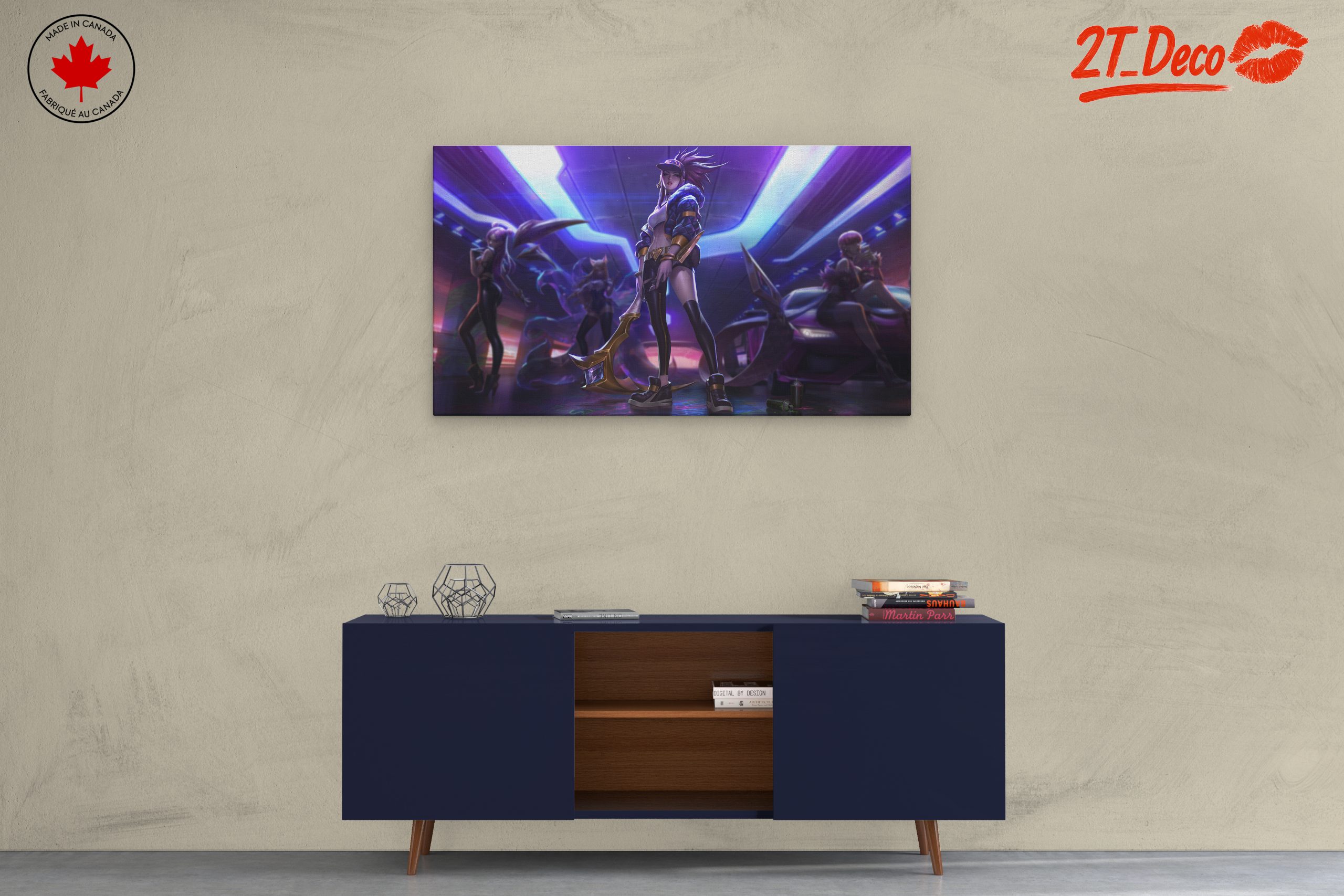 Dynamic Anime Character Art in Vivid Colors - Image 3