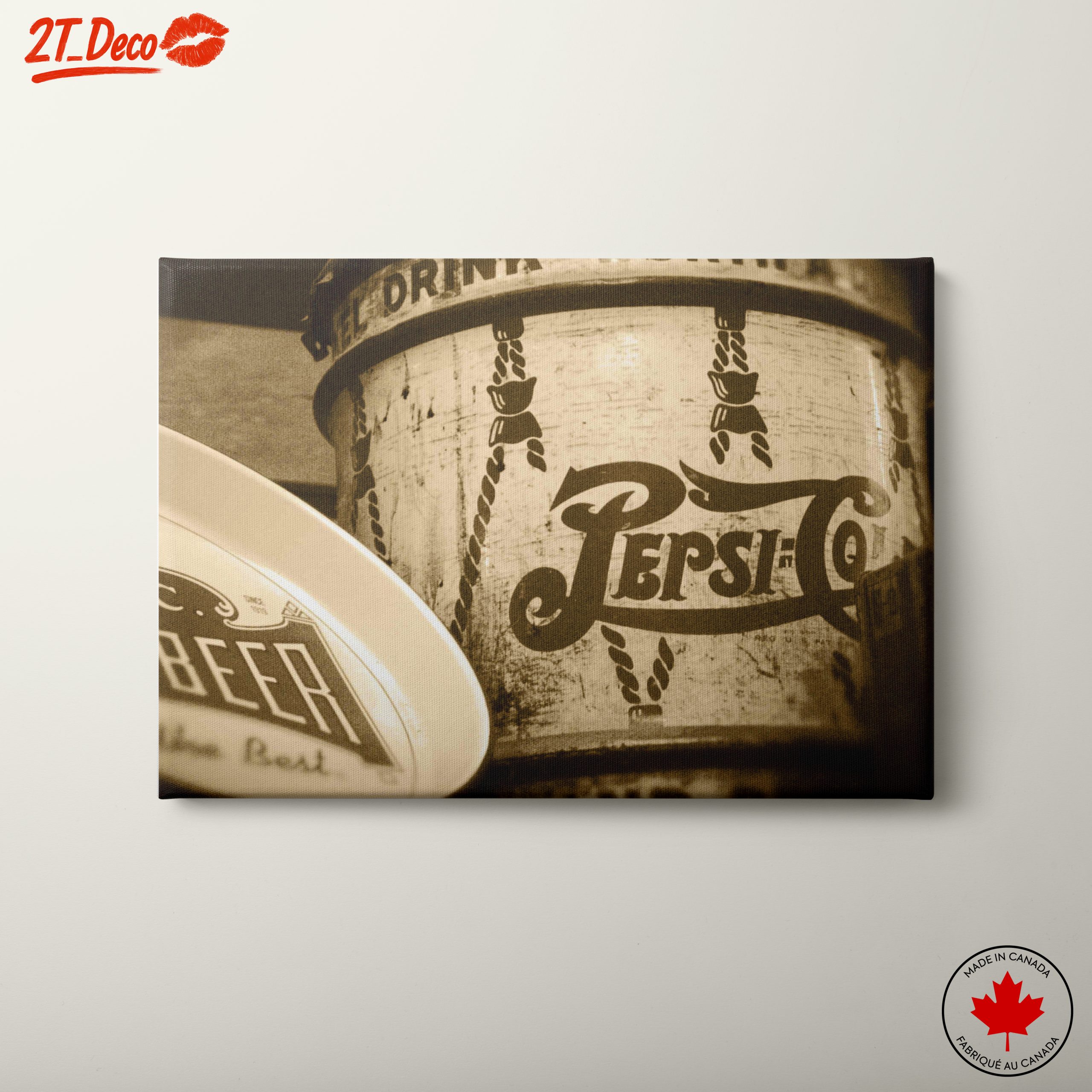 Vintage Soda Branding Art