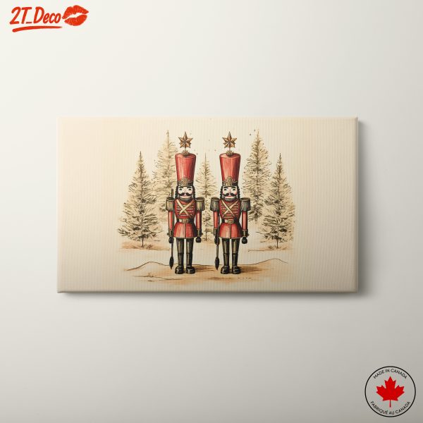 Nutcracker Soldiers Christmas Wall Art