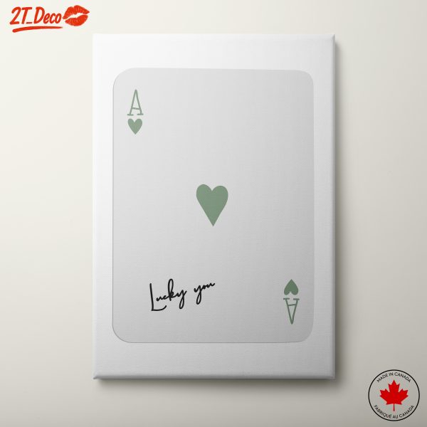 Lucky You Playing Card Design