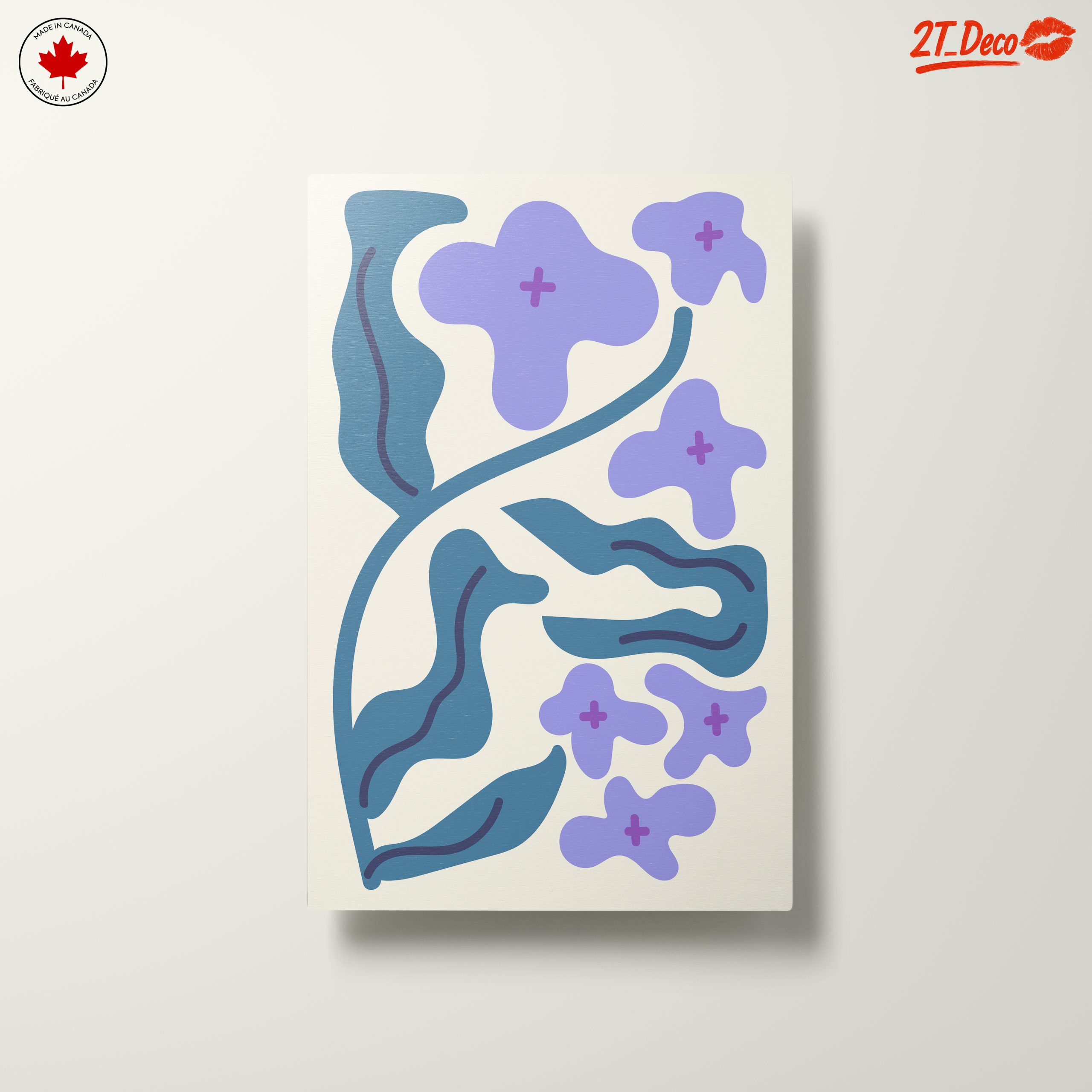 Abstract Floral Art with Modern Design - Image 10