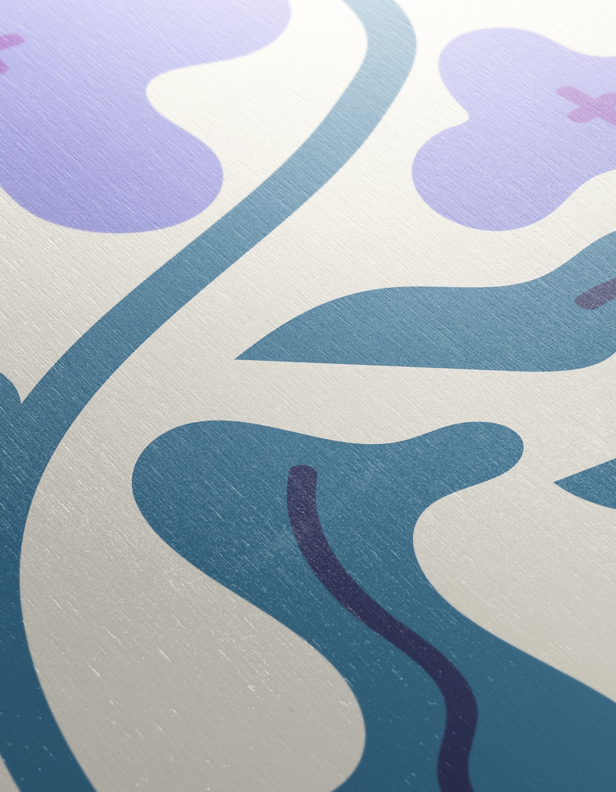 Abstract Floral Art with Modern Design - Image 12