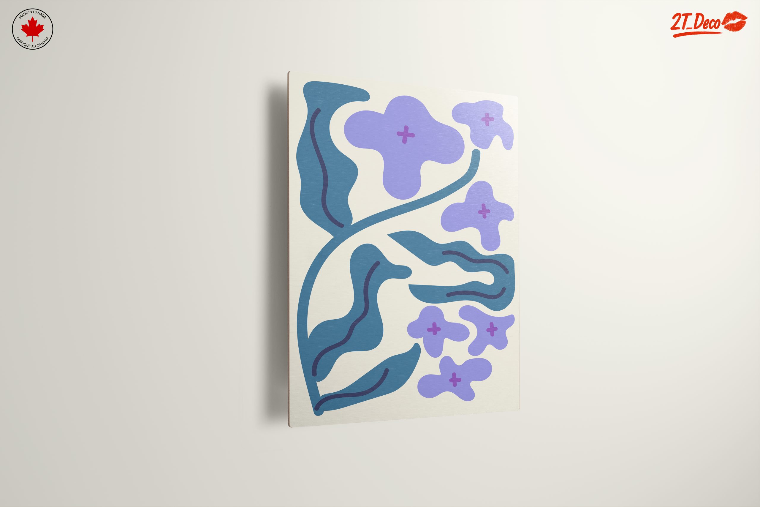 Abstract Floral Art with Modern Design - Image 13