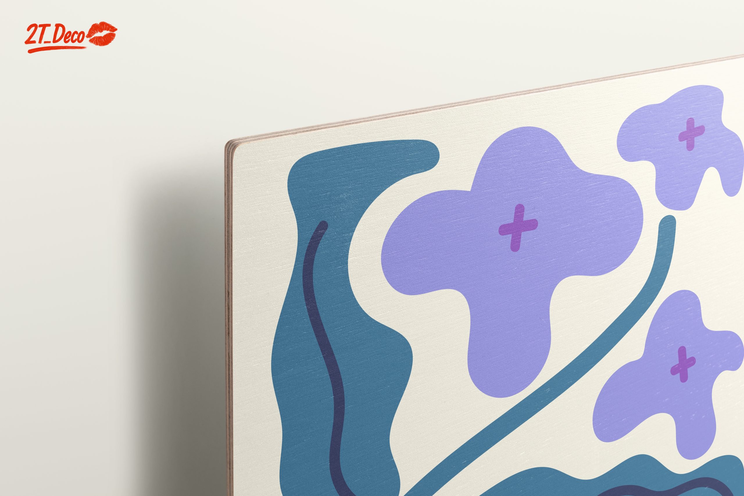 Abstract Floral Art with Modern Design - Image 15