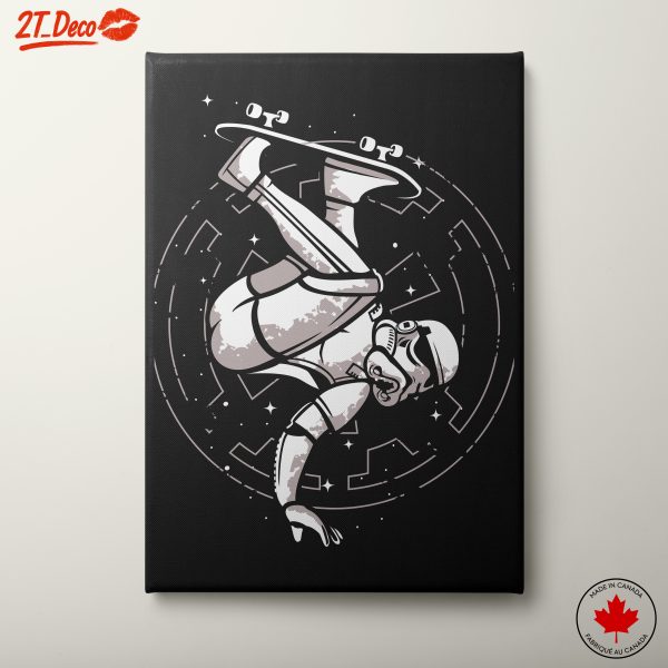 Skateboarding Anime Character Art