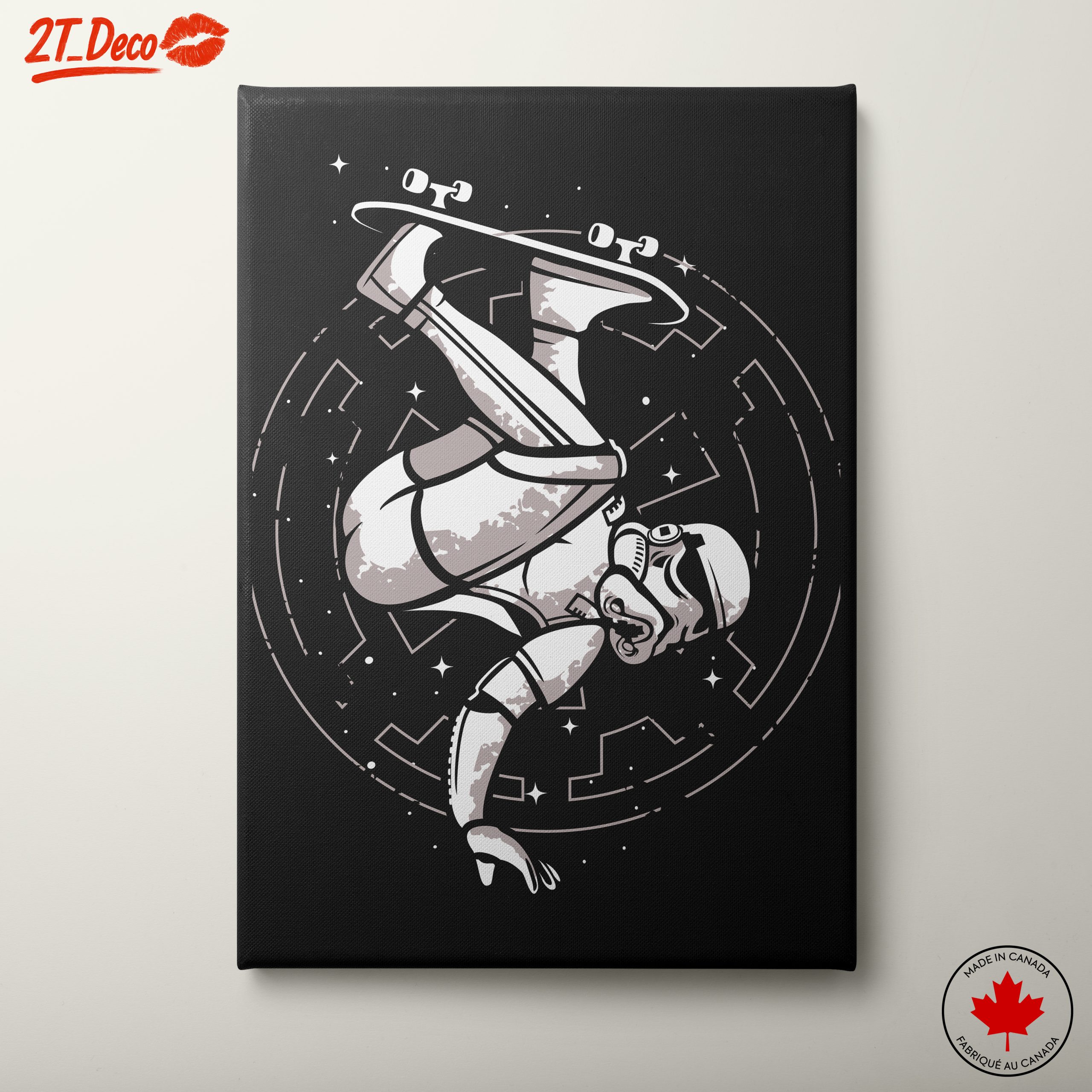 Skateboarding Anime Character Art