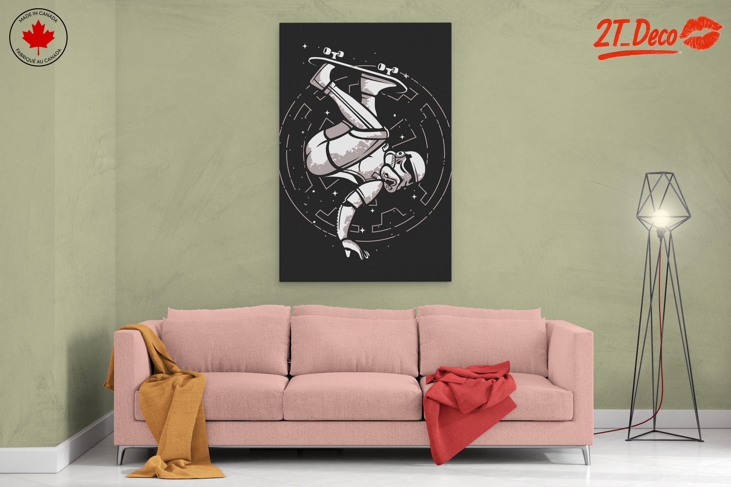 Skateboarding Anime Character Art - Image 2