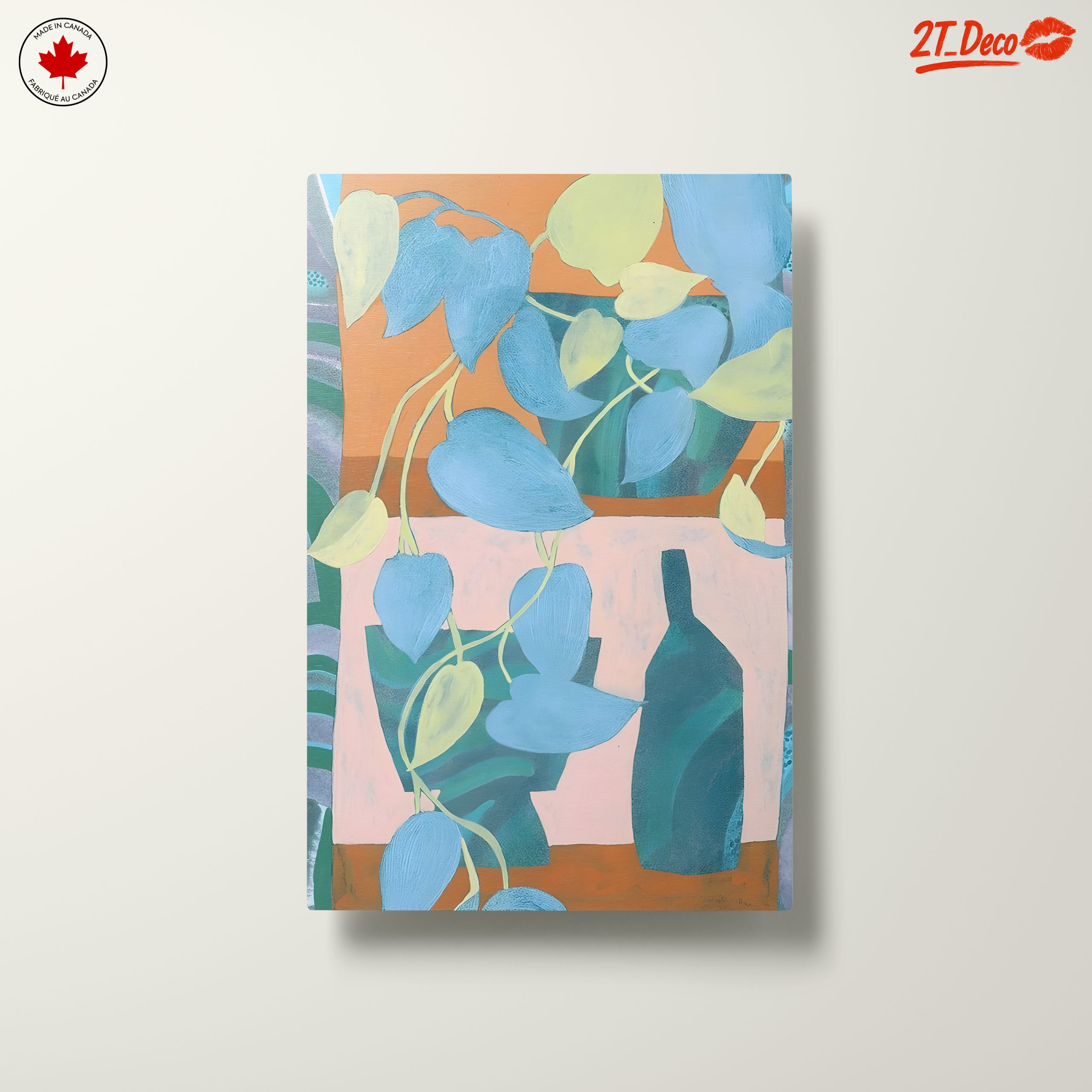 Stylized Botanical Abstract Art for Modern Interiors - Image 10