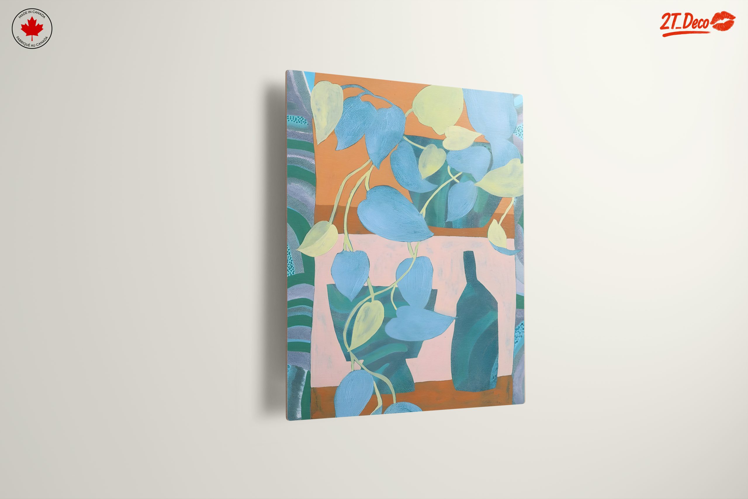 Stylized Botanical Abstract Art for Modern Interiors - Image 13