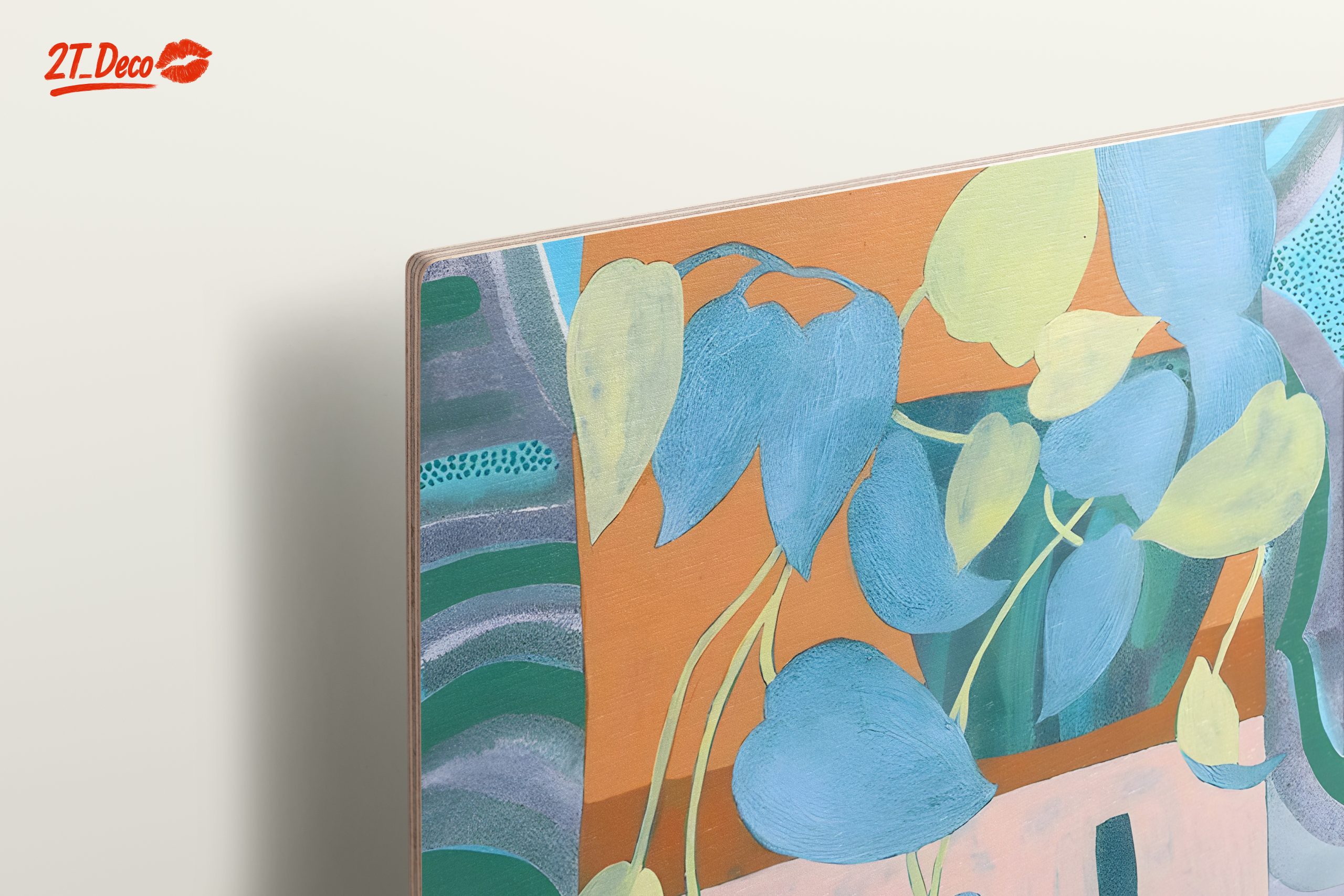 Stylized Botanical Abstract Art for Modern Interiors - Image 15