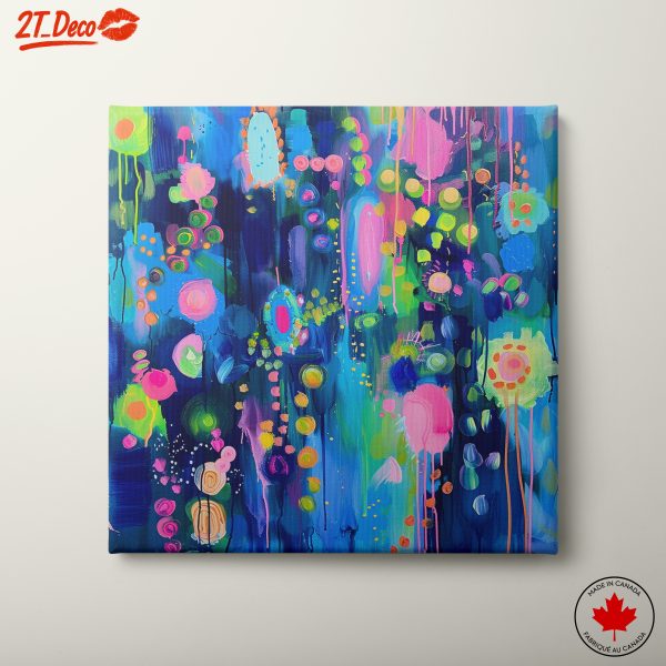 Vibrant Colorful Abstract Patterns Art 2