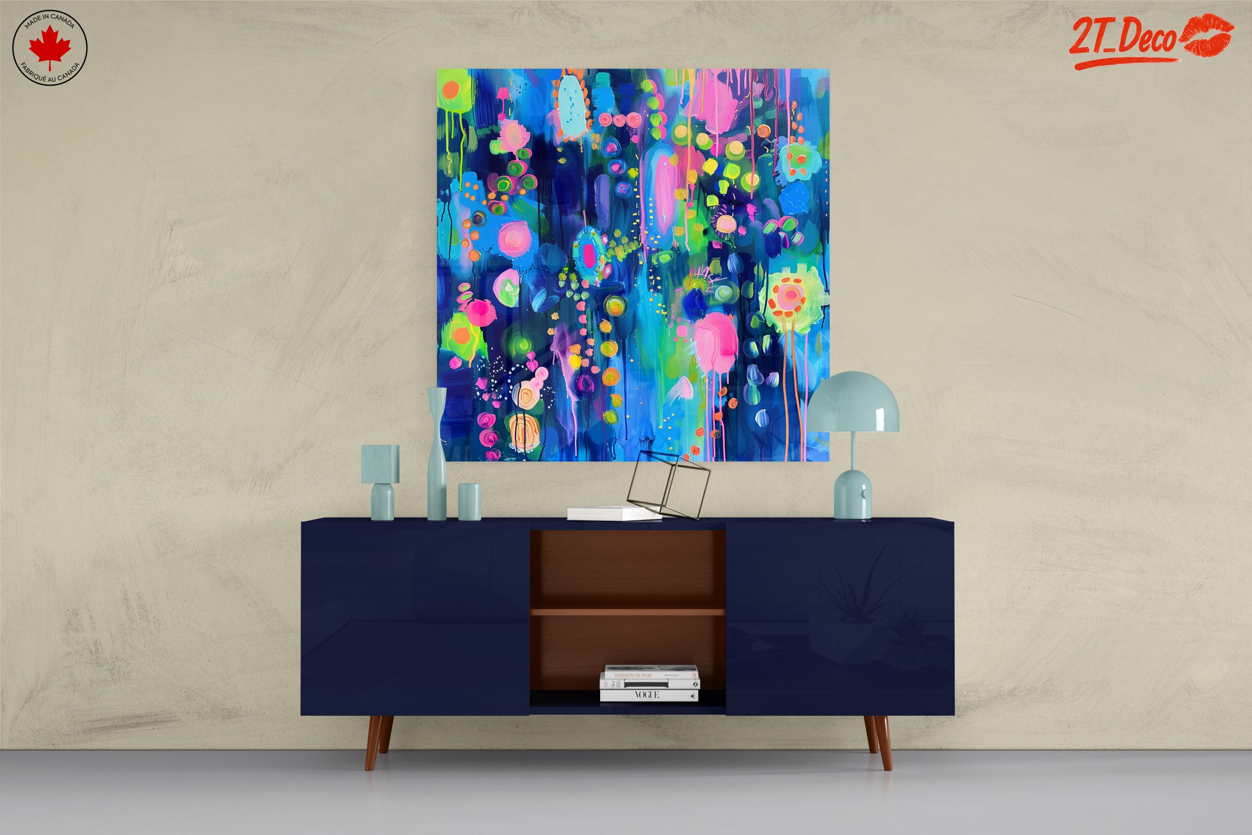 Vibrant Colorful Abstract Patterns Art 2 - Image 8