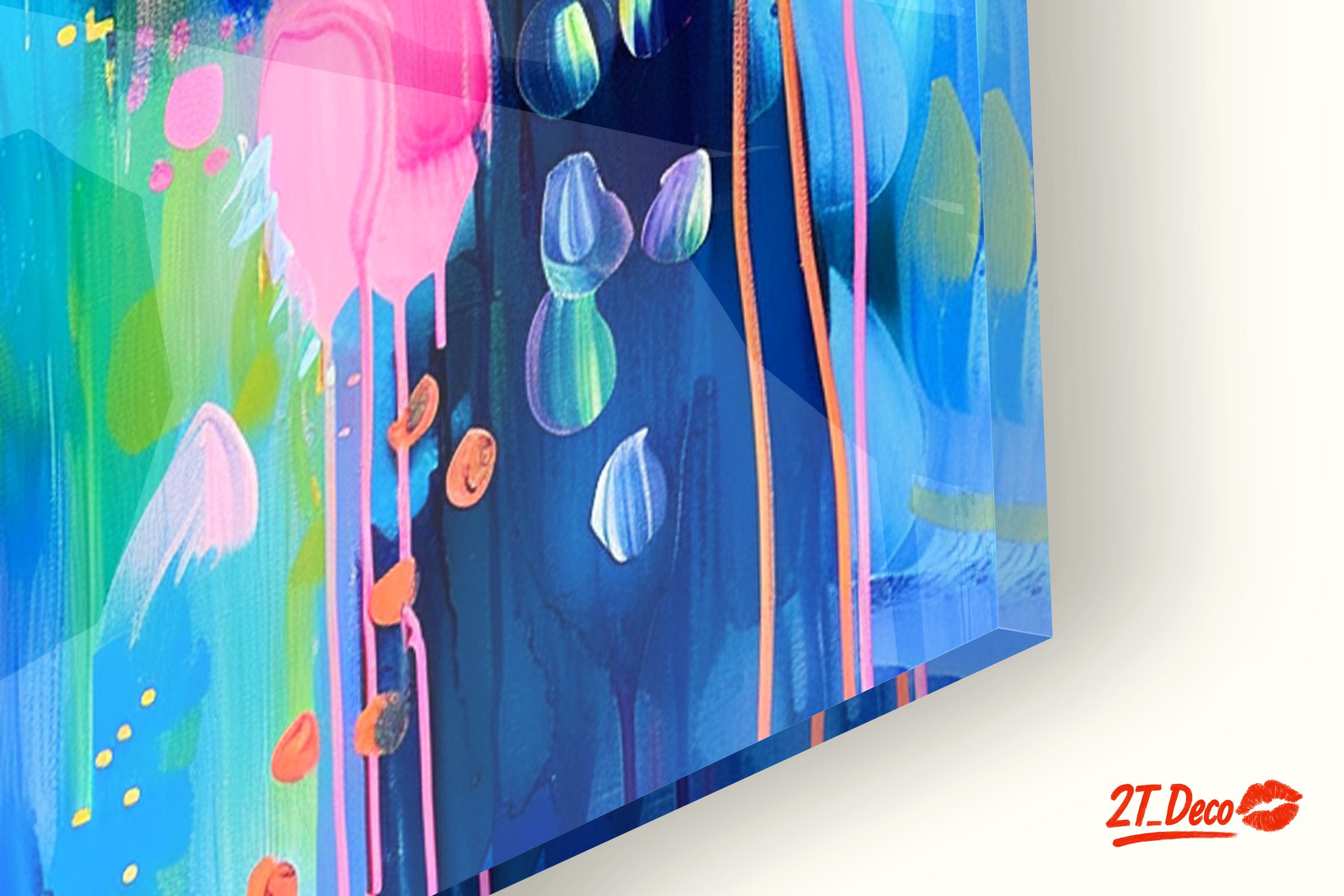 Vibrant Colorful Abstract Patterns Art 2 - Image 9