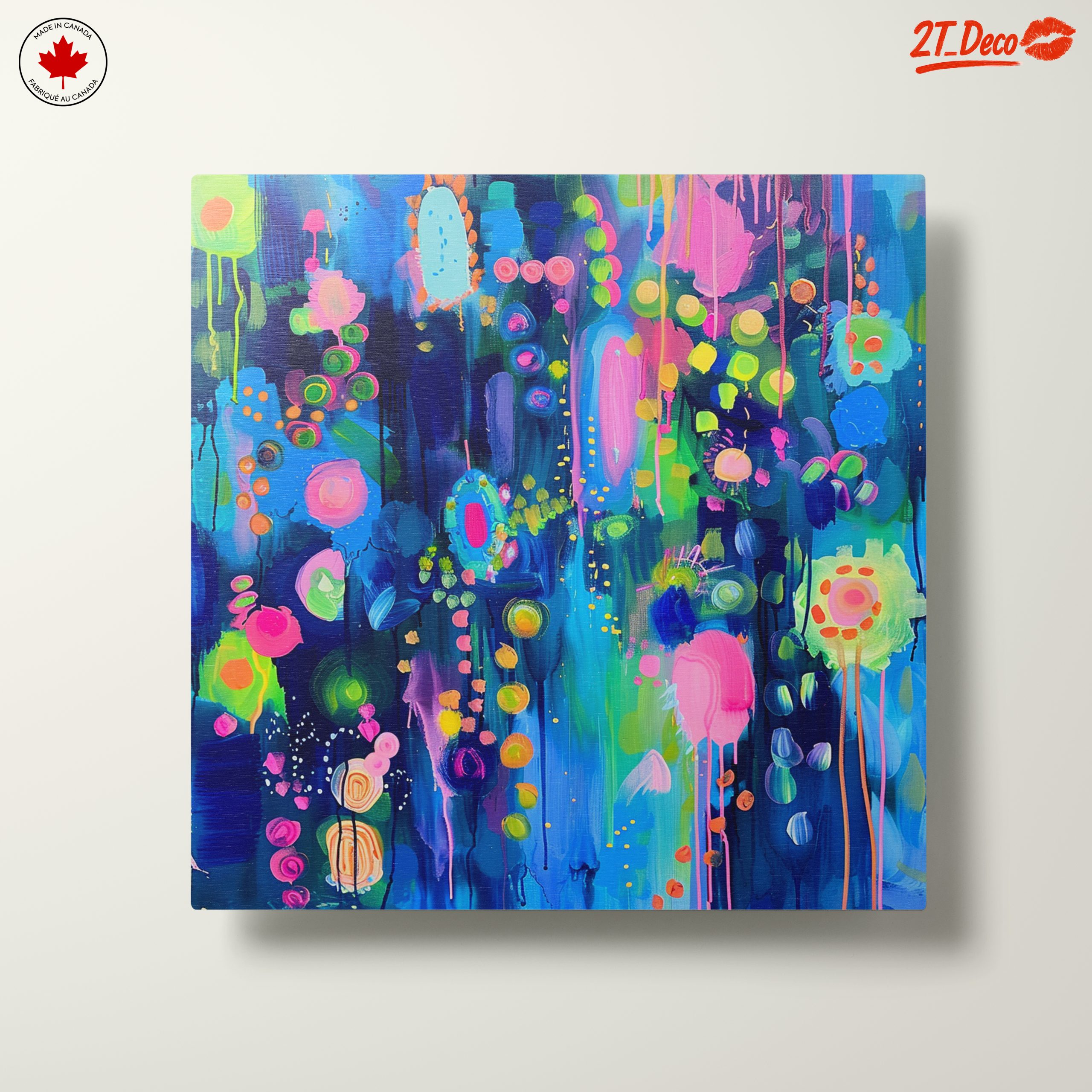 Vibrant Colorful Abstract Patterns Art 2 - Image 10