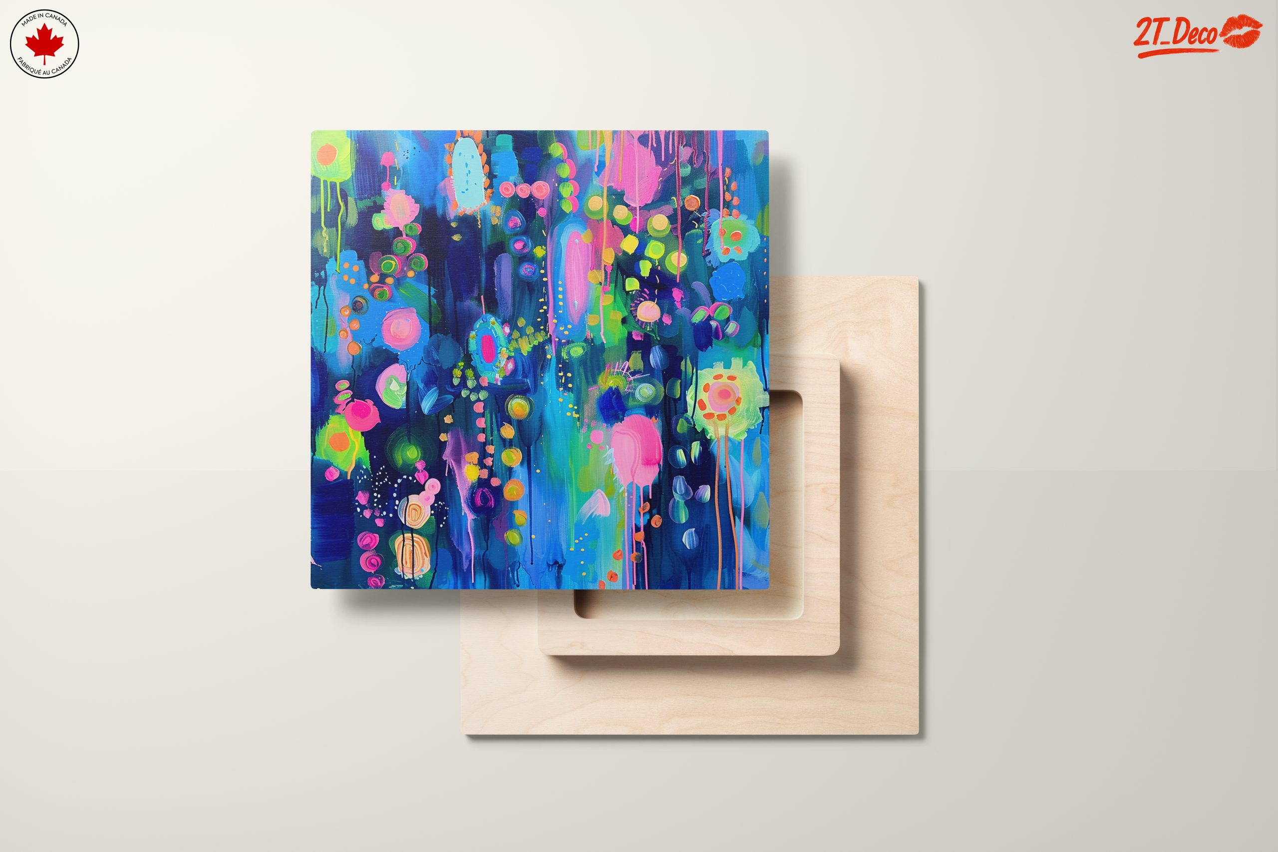 Vibrant Colorful Abstract Patterns Art 2 - Image 11