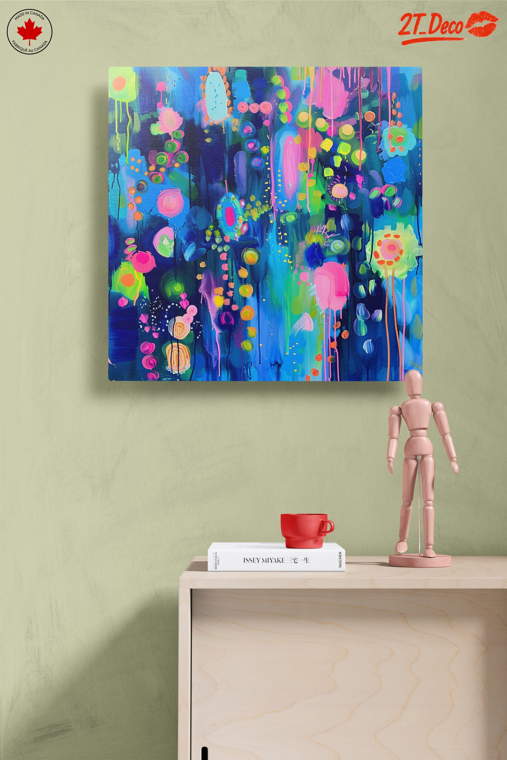 Vibrant Colorful Abstract Patterns Art 2 - Image 14