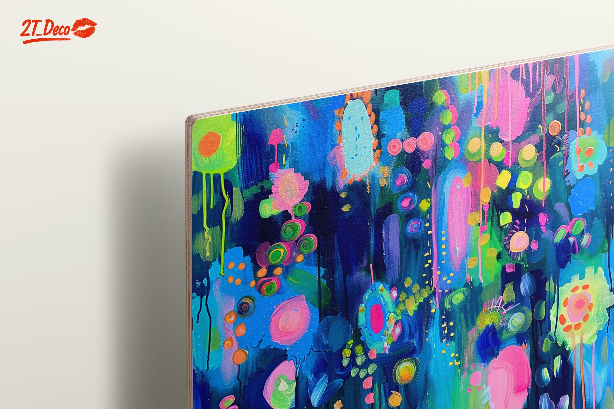 Vibrant Colorful Abstract Patterns Art 2 - Image 15