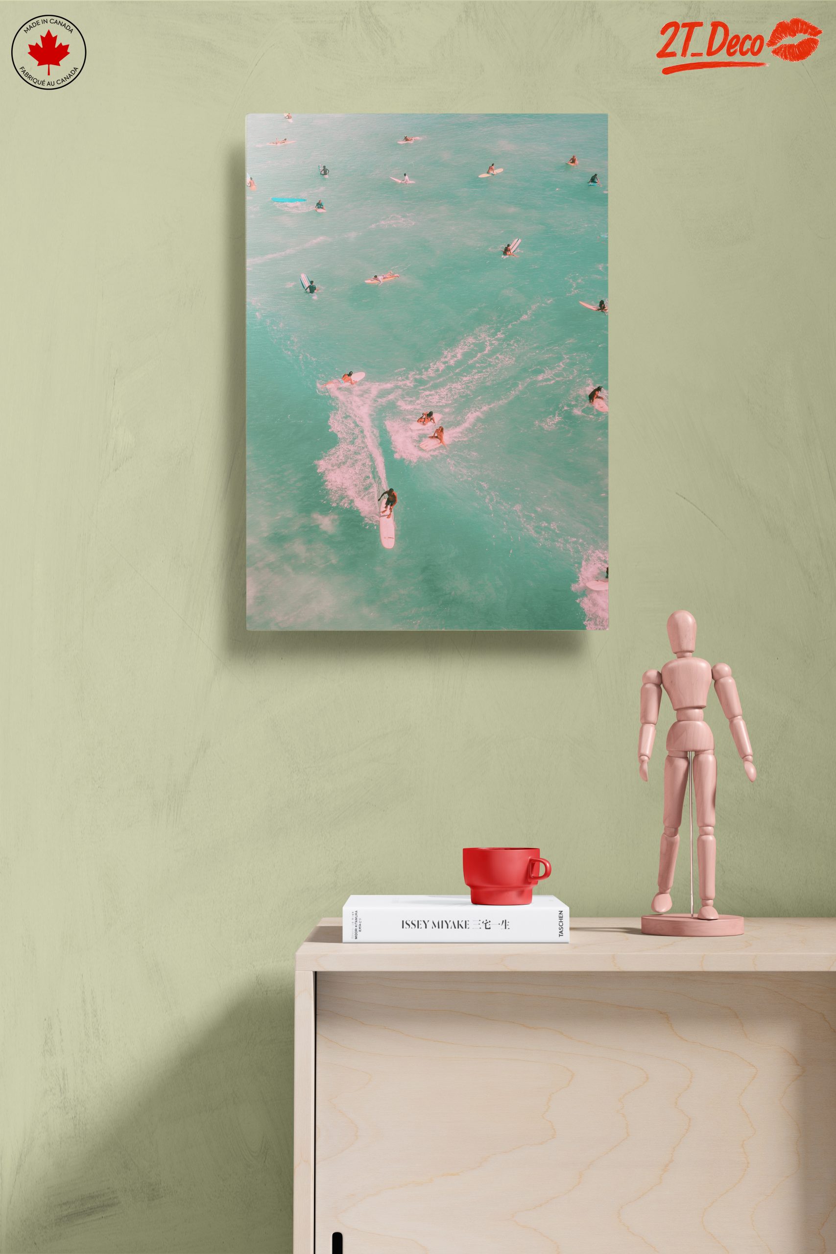 Surfers Riding Waves at the Beach - Image 14