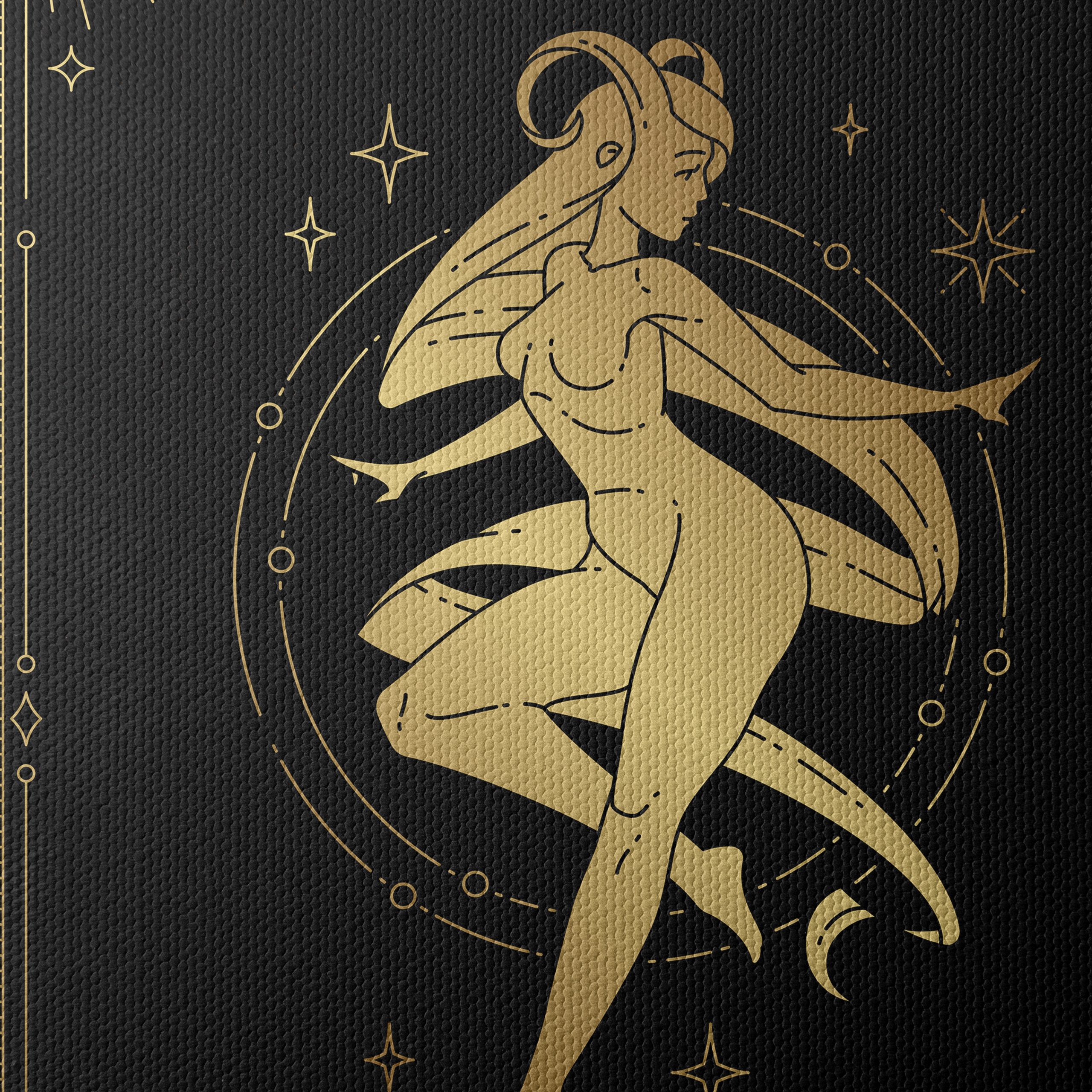 Aries Zodiac Girl Art - Image 4