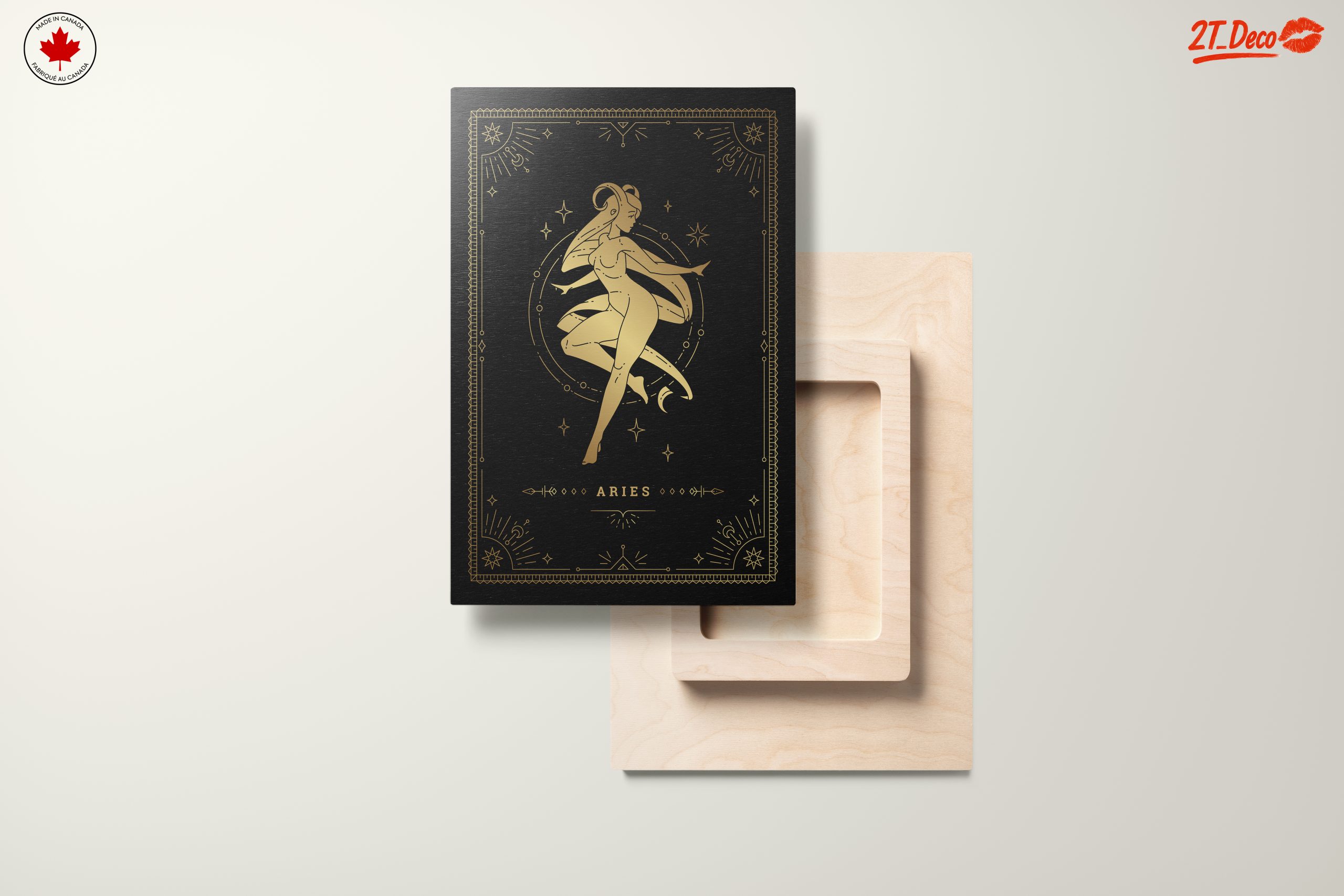 Aries Zodiac Girl Art - Image 11