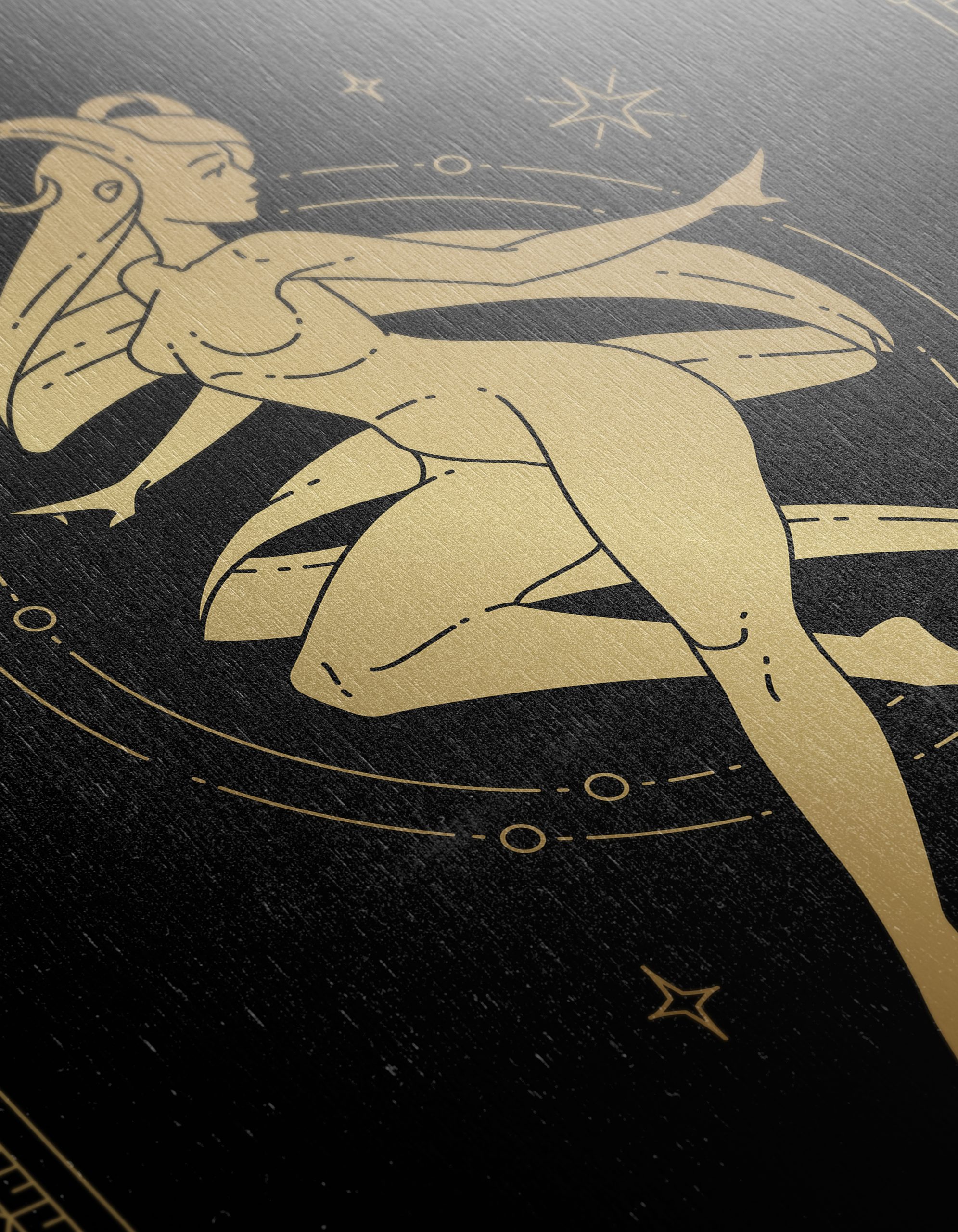 Aries Zodiac Girl Art - Image 12