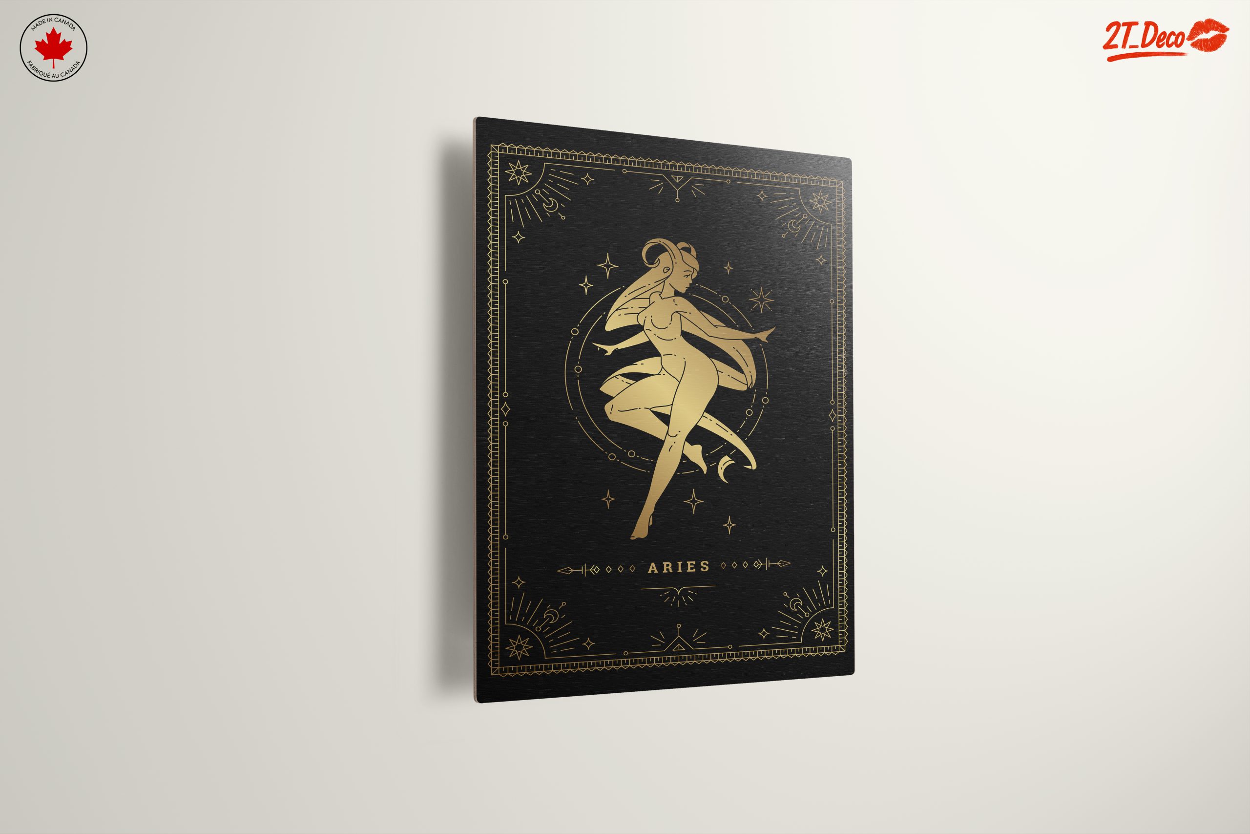 Aries Zodiac Girl Art - Image 13