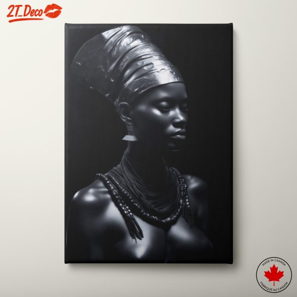 Stunning African Heritage Portrait in Black