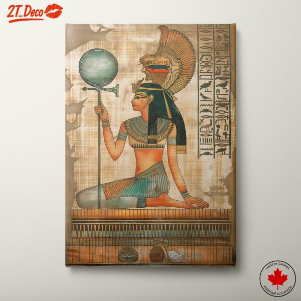 Luxurious Ancient Egyptian Art Illustration