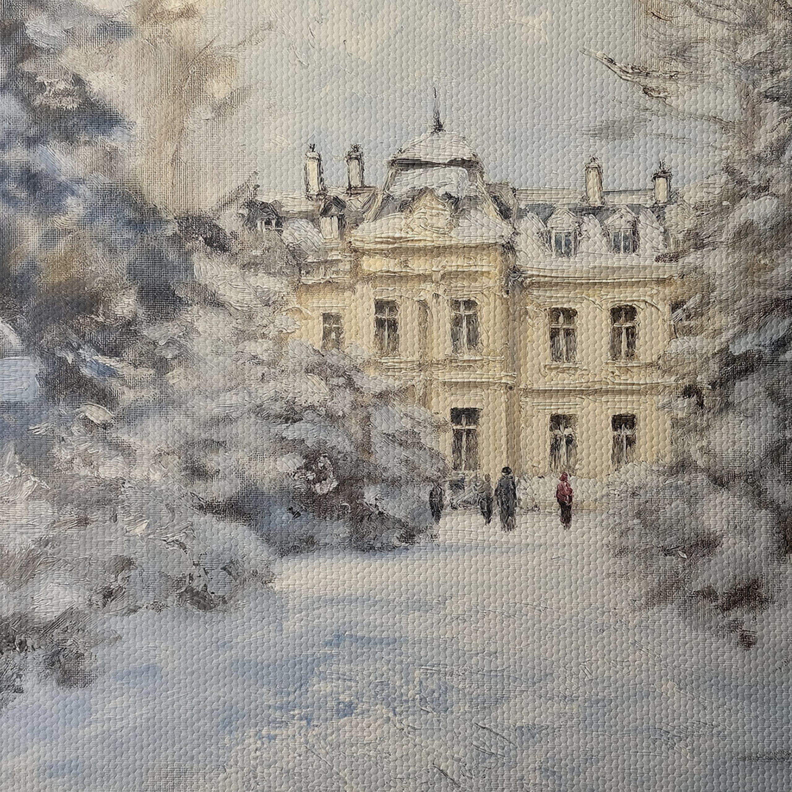 Charming Winter Landscape with Snow-Covered Trees - Image 4
