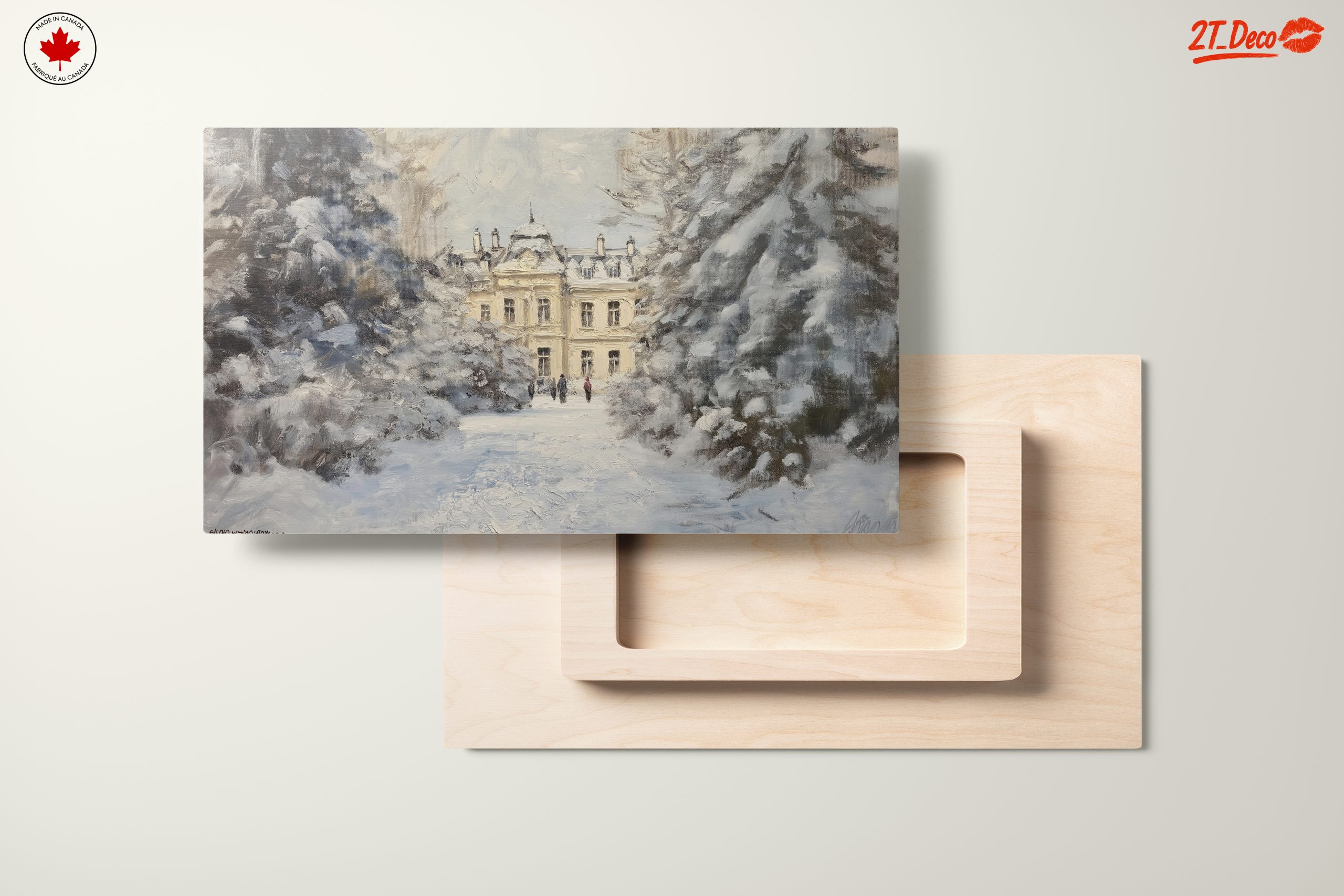 Charming Winter Landscape with Snow-Covered Trees - Image 11