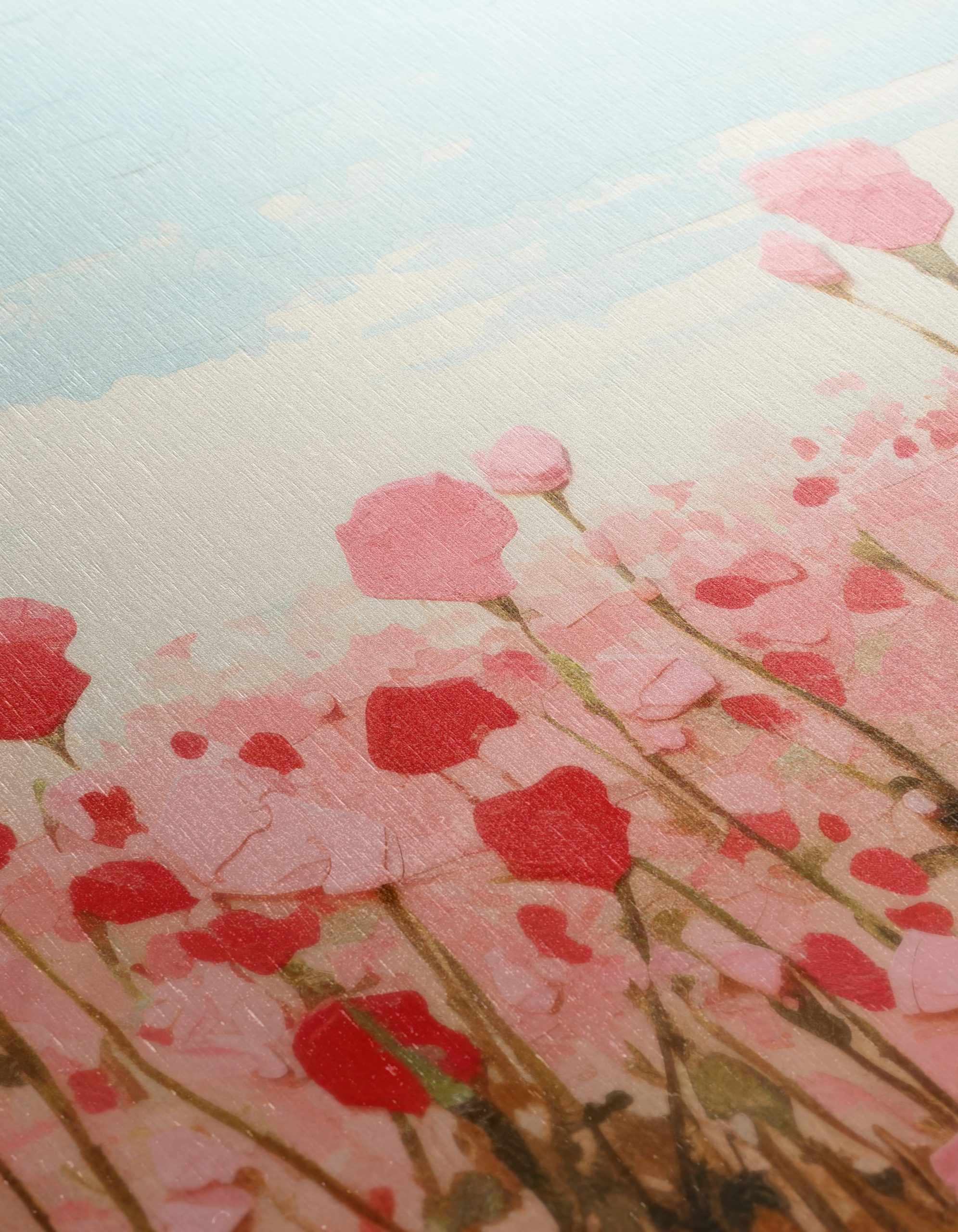 Abstract Floral Landscape in Pink - Image 12