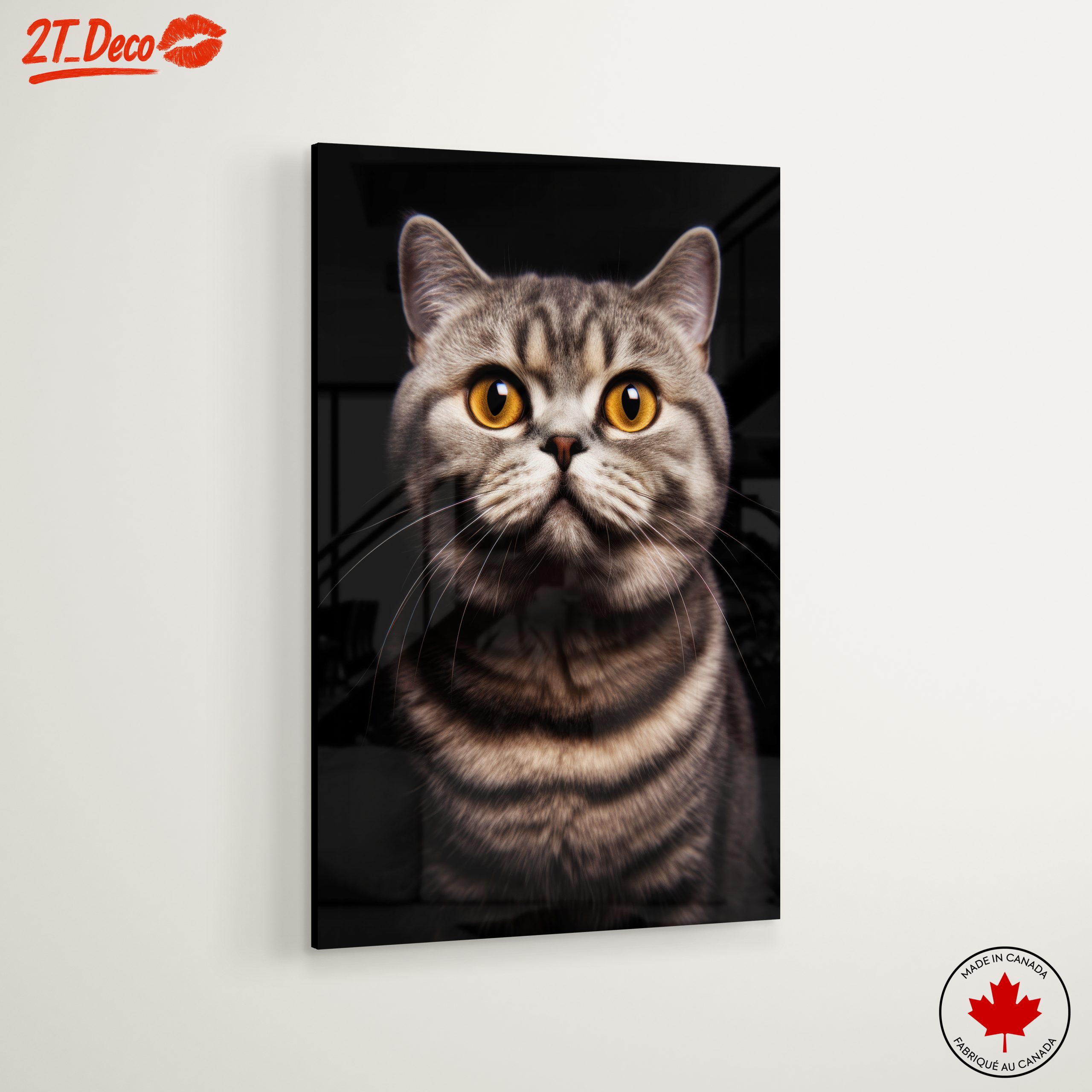 Beautiful Cat Portrait with Striking Eyes - Image 6