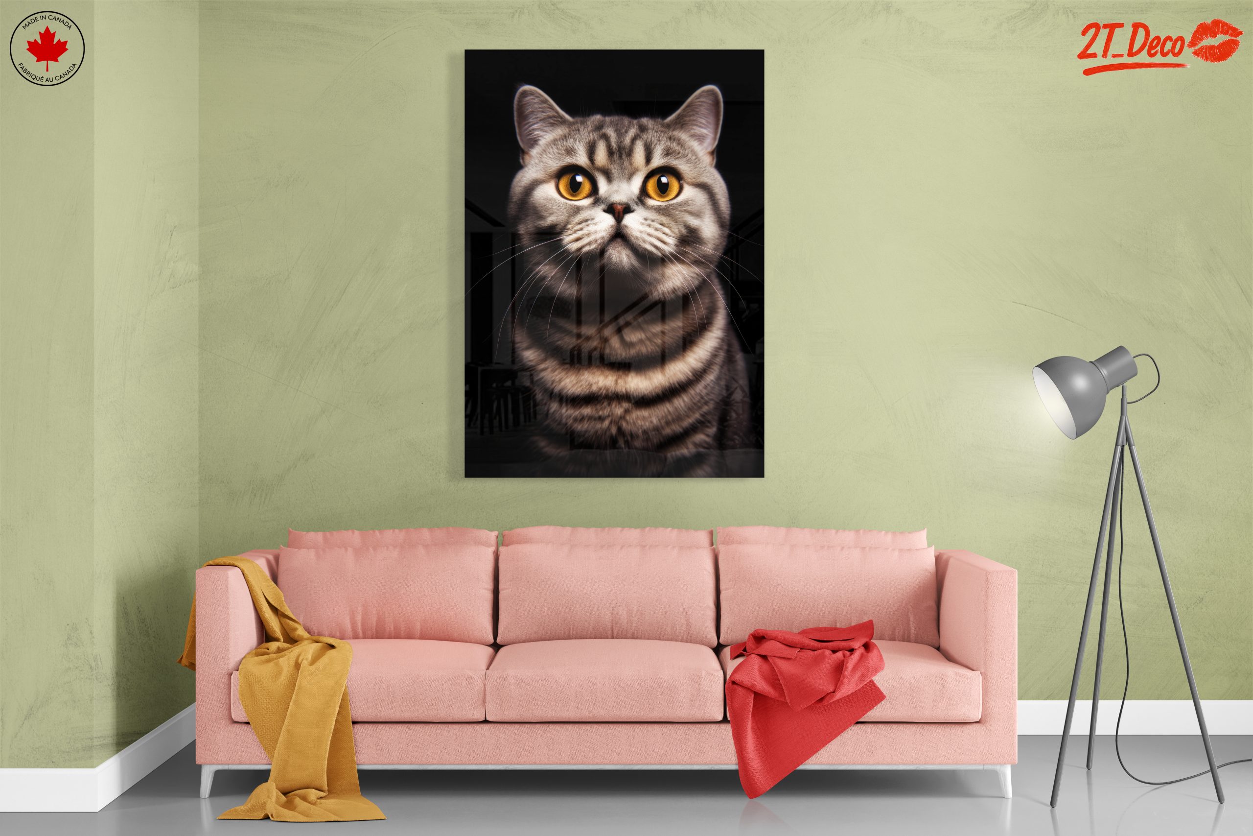 Beautiful Cat Portrait with Striking Eyes - Image 7