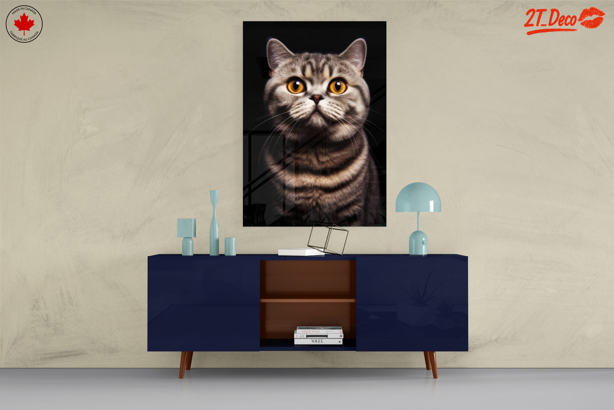 Beautiful Cat Portrait with Striking Eyes - Image 8