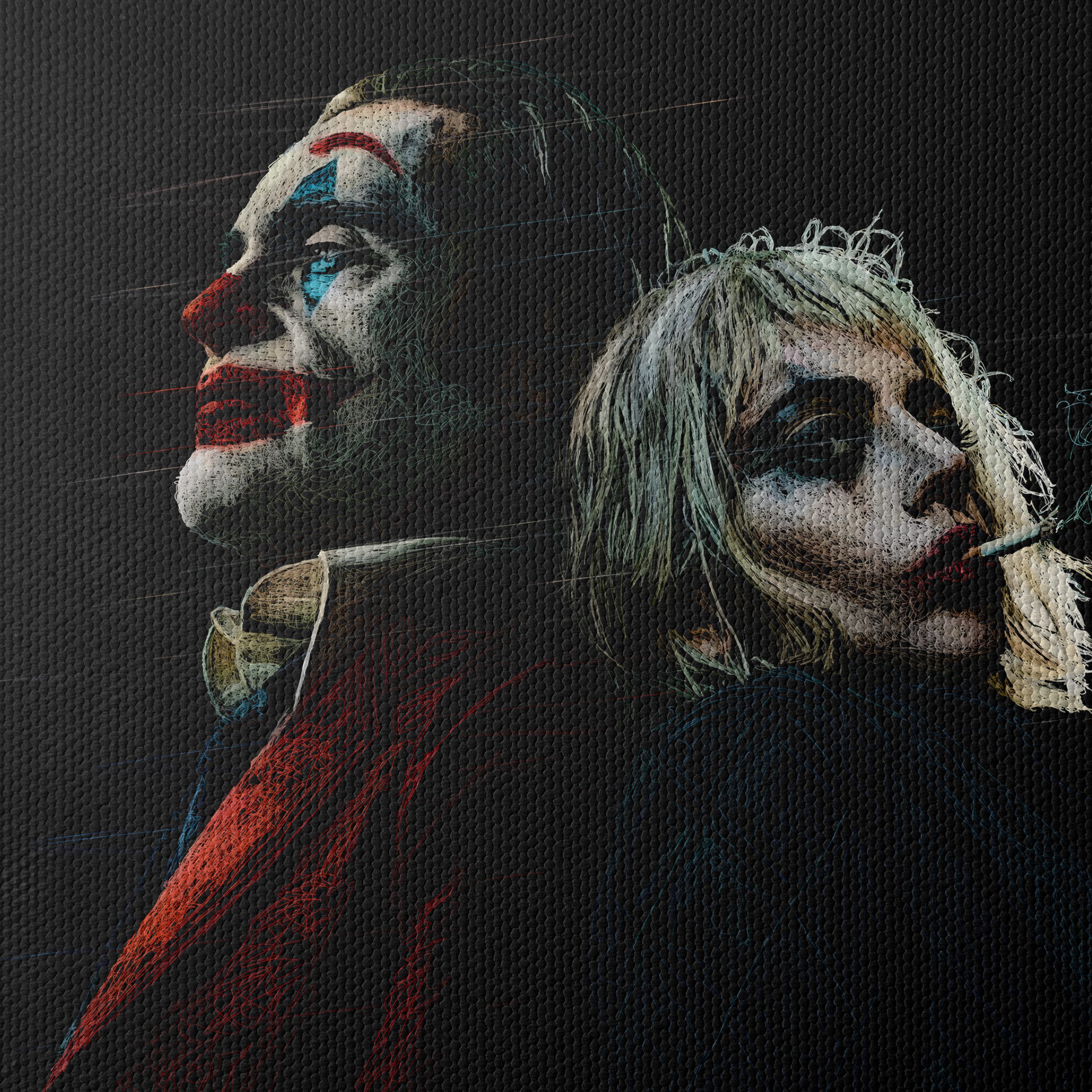 Stylized Character Artwork Featuring Iconic Duo - Image 4