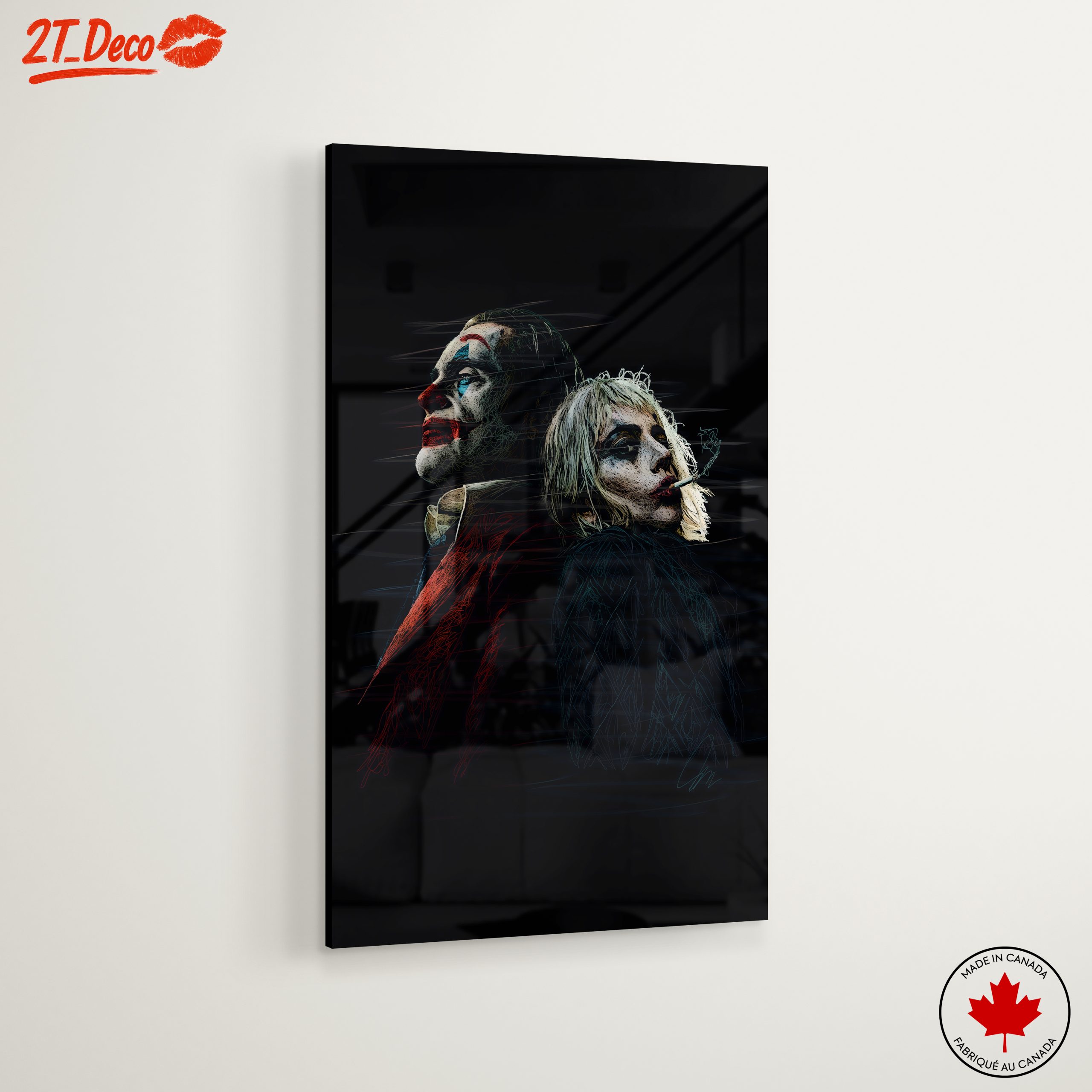 Stylized Character Artwork Featuring Iconic Duo - Image 6